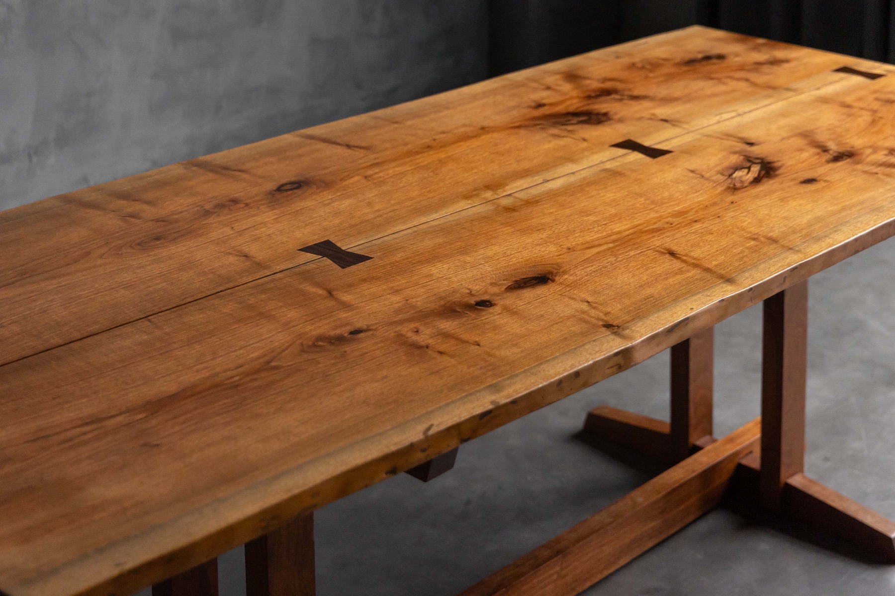 Nakashima studio dining table Frenchman’s Cove II from 2004