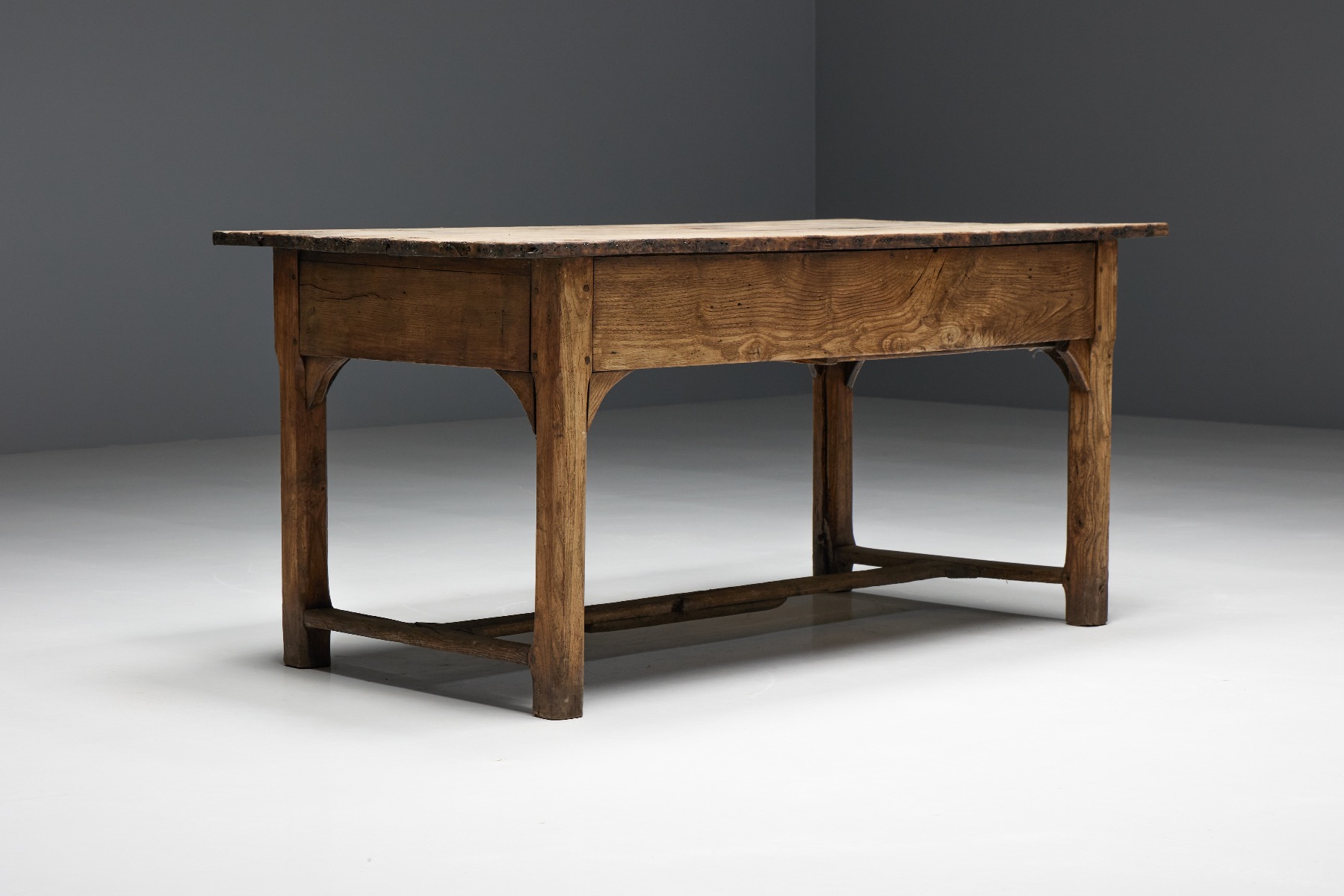 Rustic travail populaire farm table 1800s