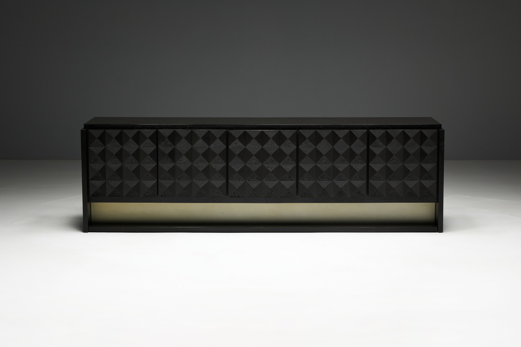Stained oak sideboard by De Coene