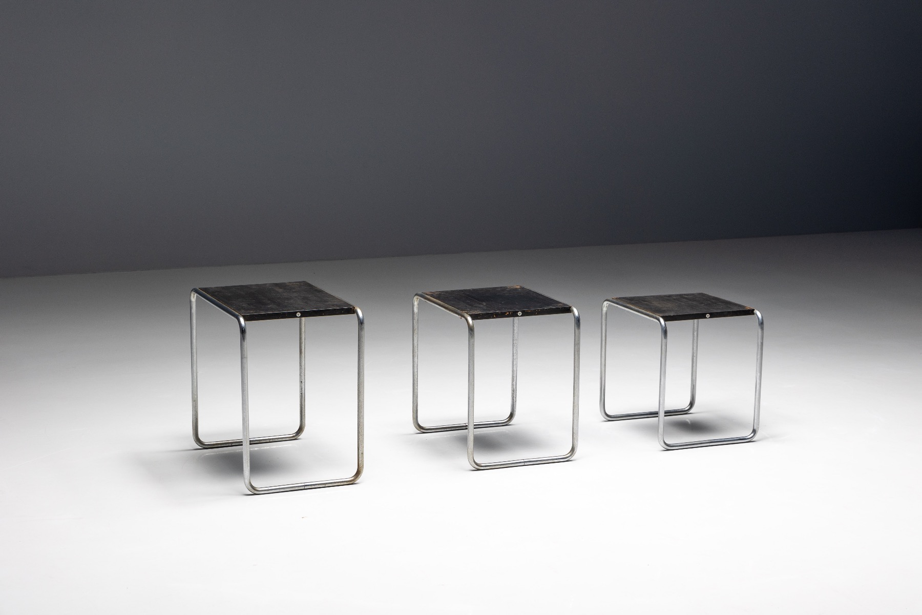 Thonet first edition Breuer tables
