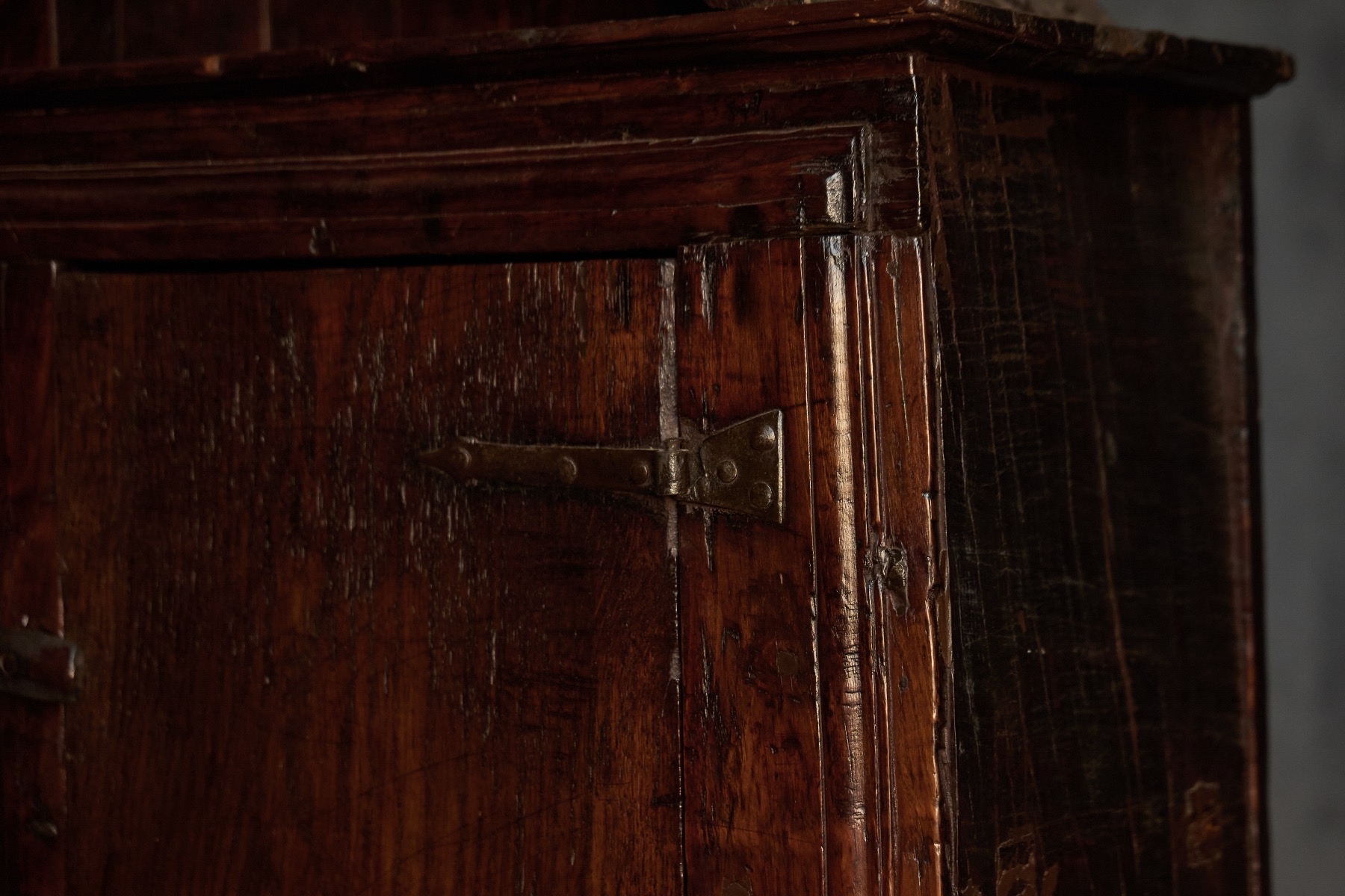 19th century vernacular cupboard in the Art Populaire tradition