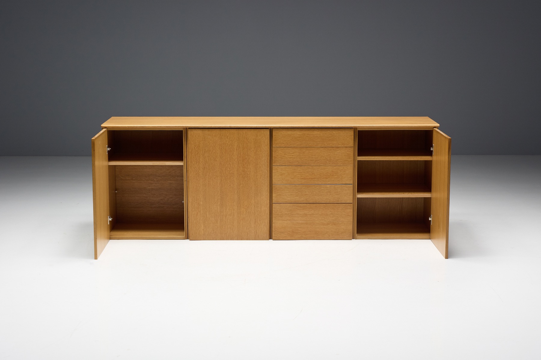 Vintage oak sideboard 1960s