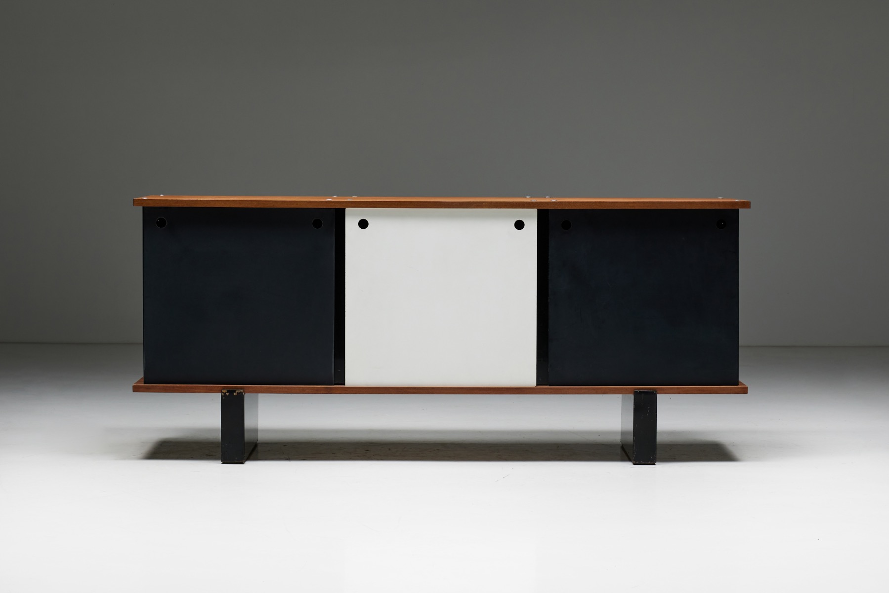 Vintage Bloc sideboard by Charlotte Perriand from the 1950s