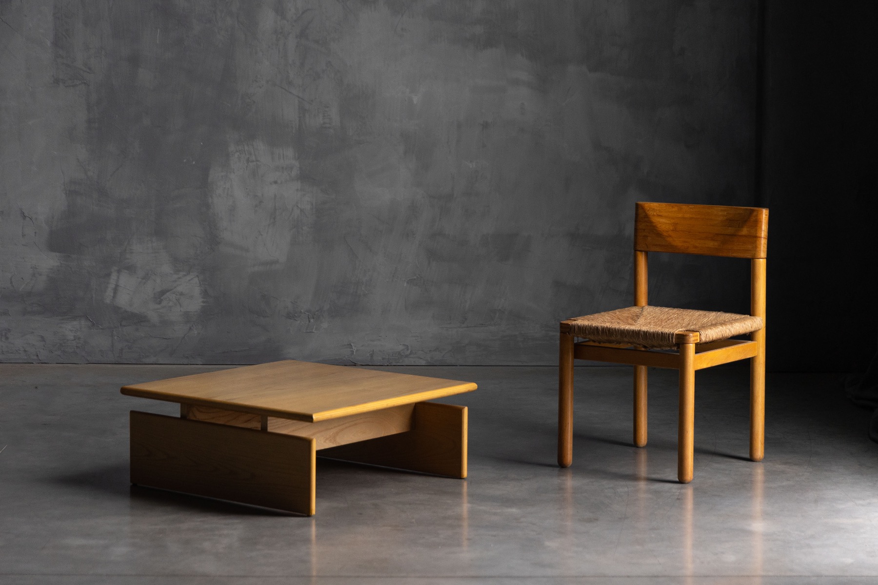Vintage Scandinavian coffee table with clean modern lines