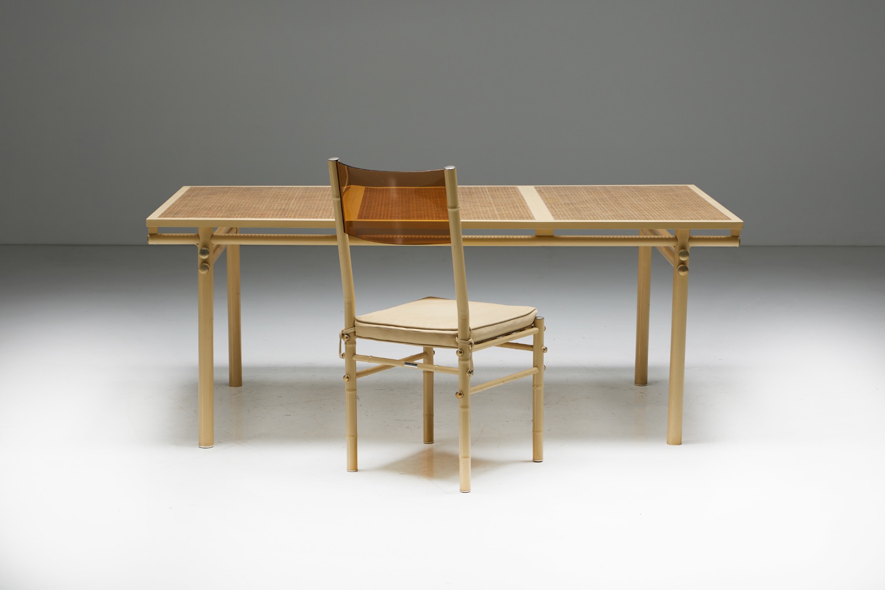 Vintage Sea Side dining set by Hugonet