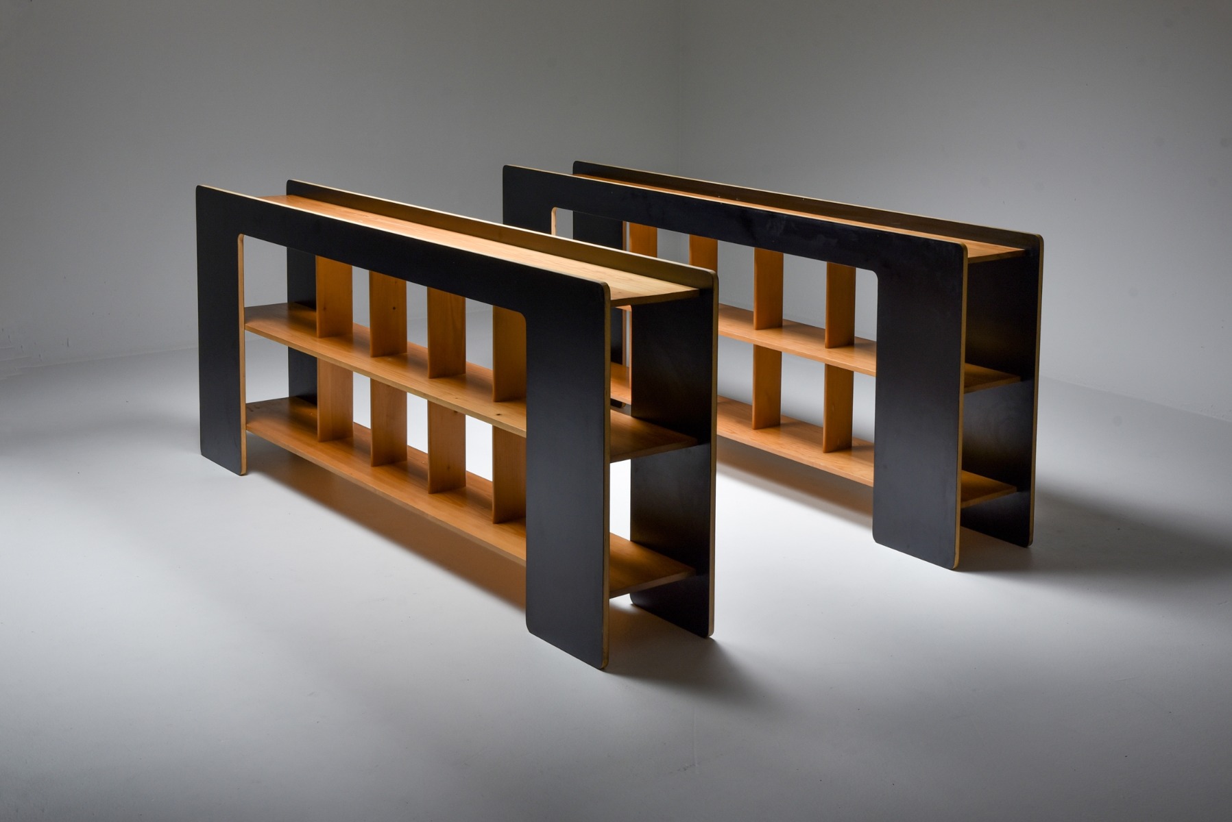Vintage Stilwood bookcase by Roberto Pamio and Renato Toso from the 1970s