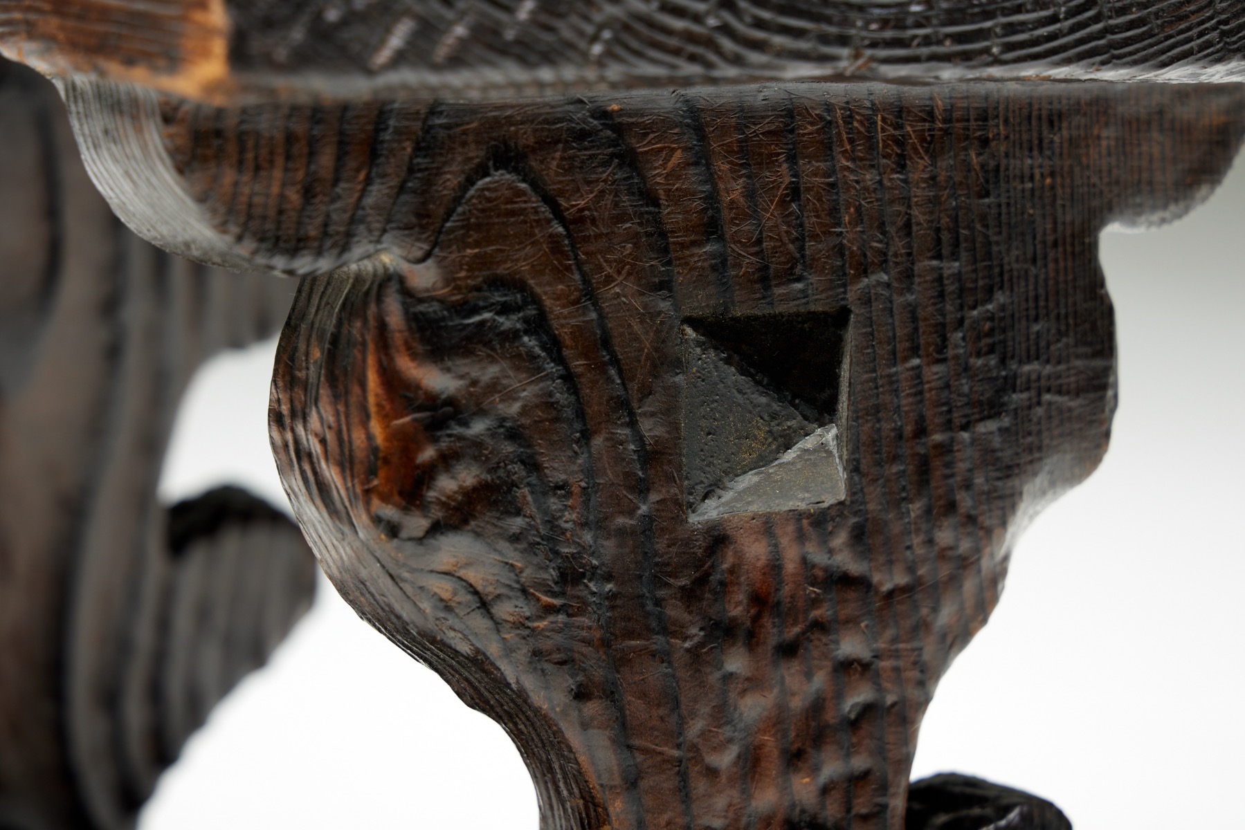 Brutalist Art Populaire Stools - 1950s