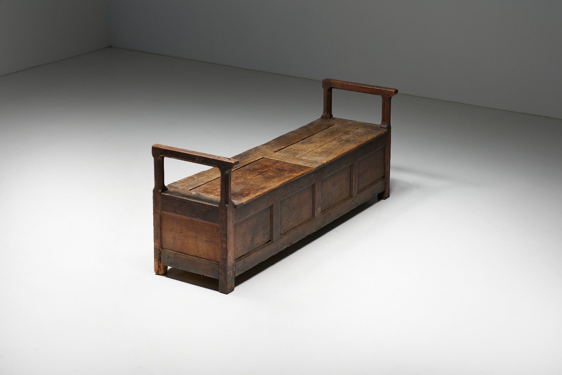 Travail Populaire Fireplace Bench - 19th Century
