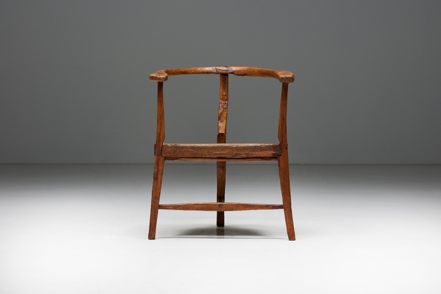 Organic Wabi Sabi Tripod Chair - 1940s