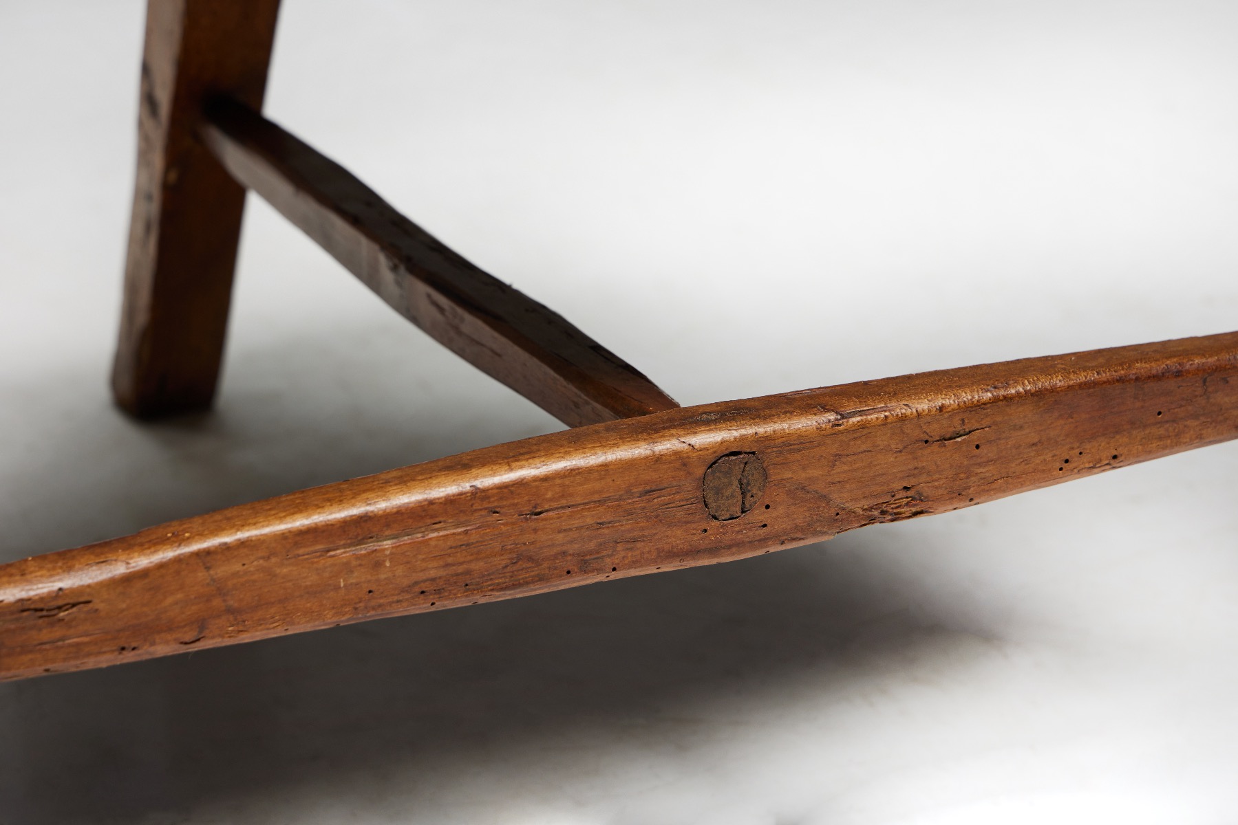 Organic Wabi Sabi Tripod Chair - 1940s