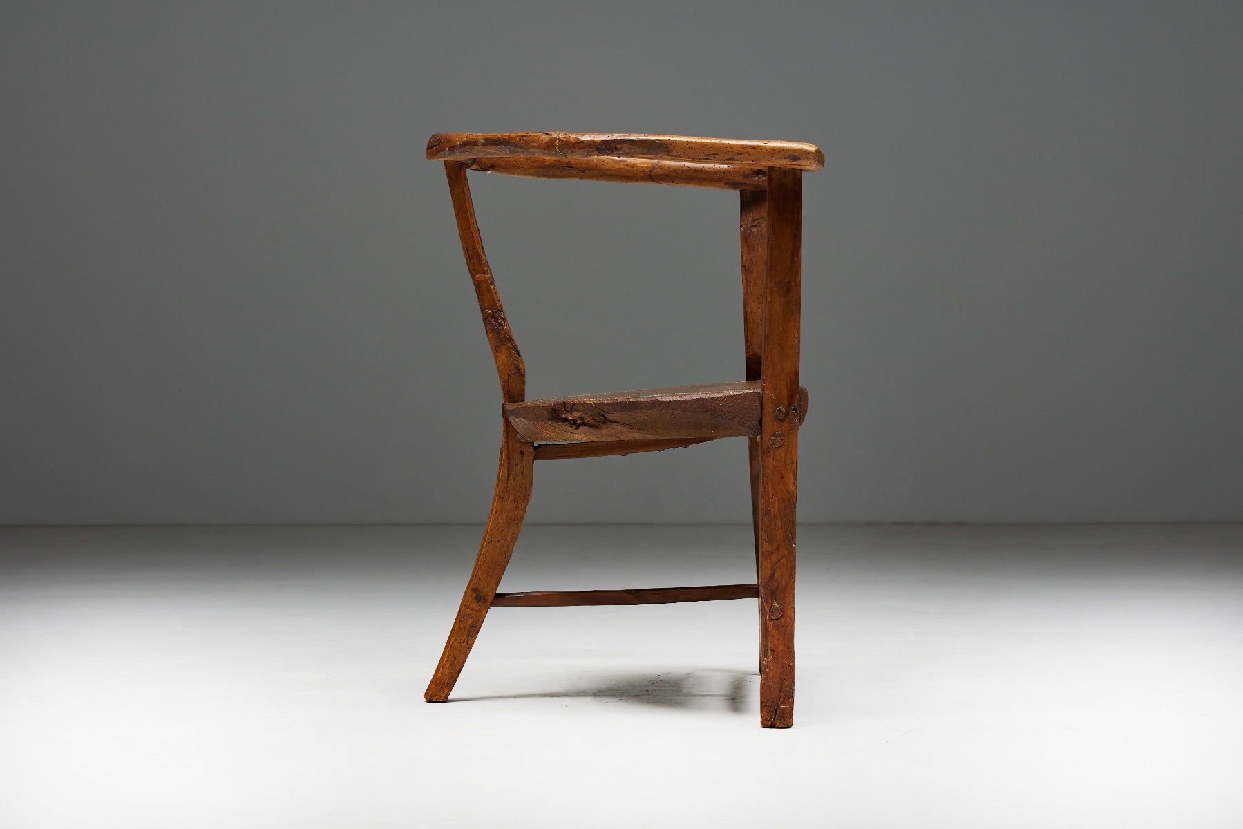 Organic Wabi Sabi Tripod Chair - 1940s