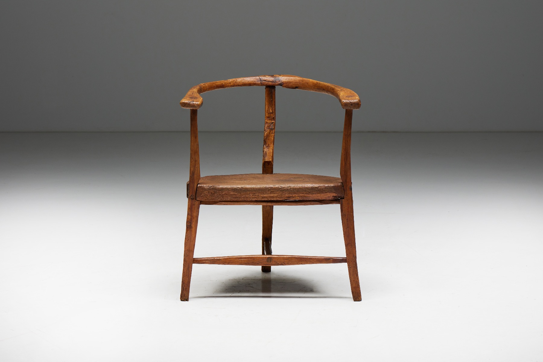 Organic Wabi Sabi Tripod Chair - 1940s