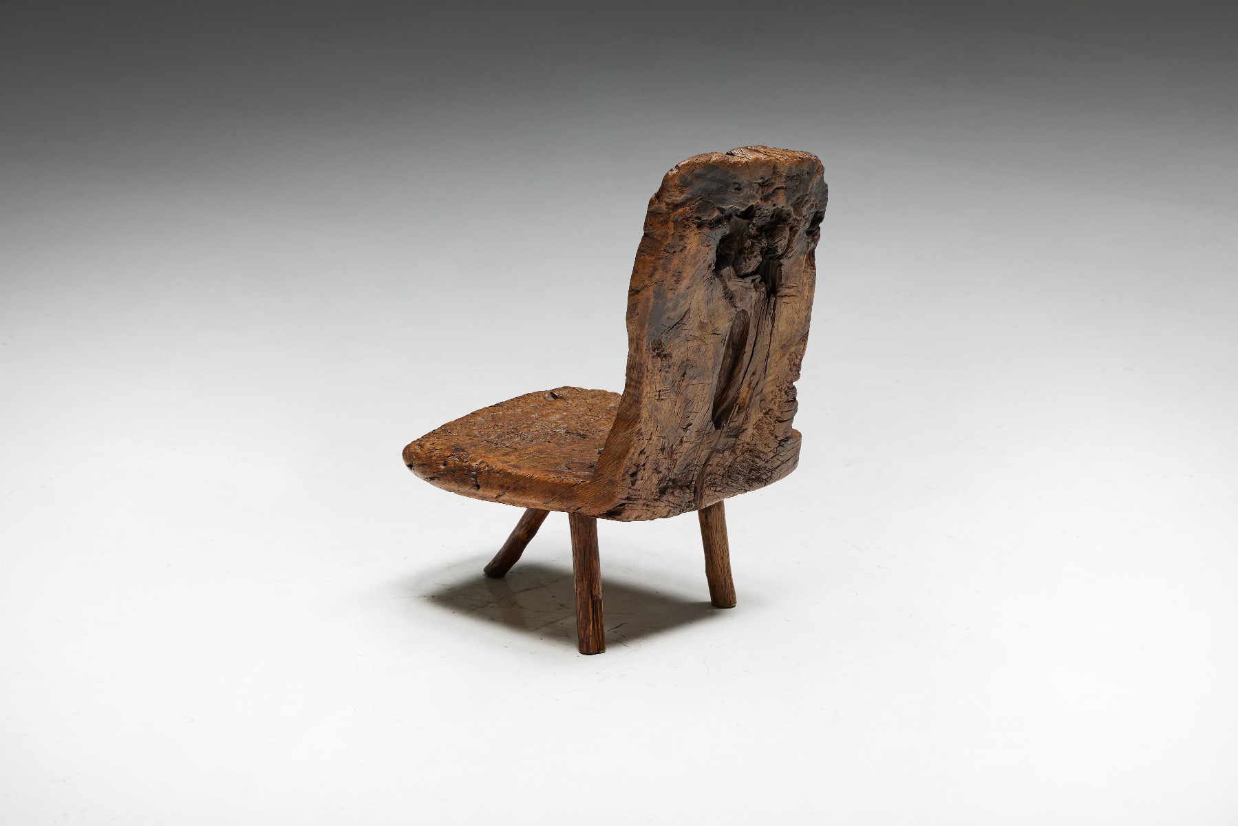 Wabi Sabi Tripod Stool - 1940s