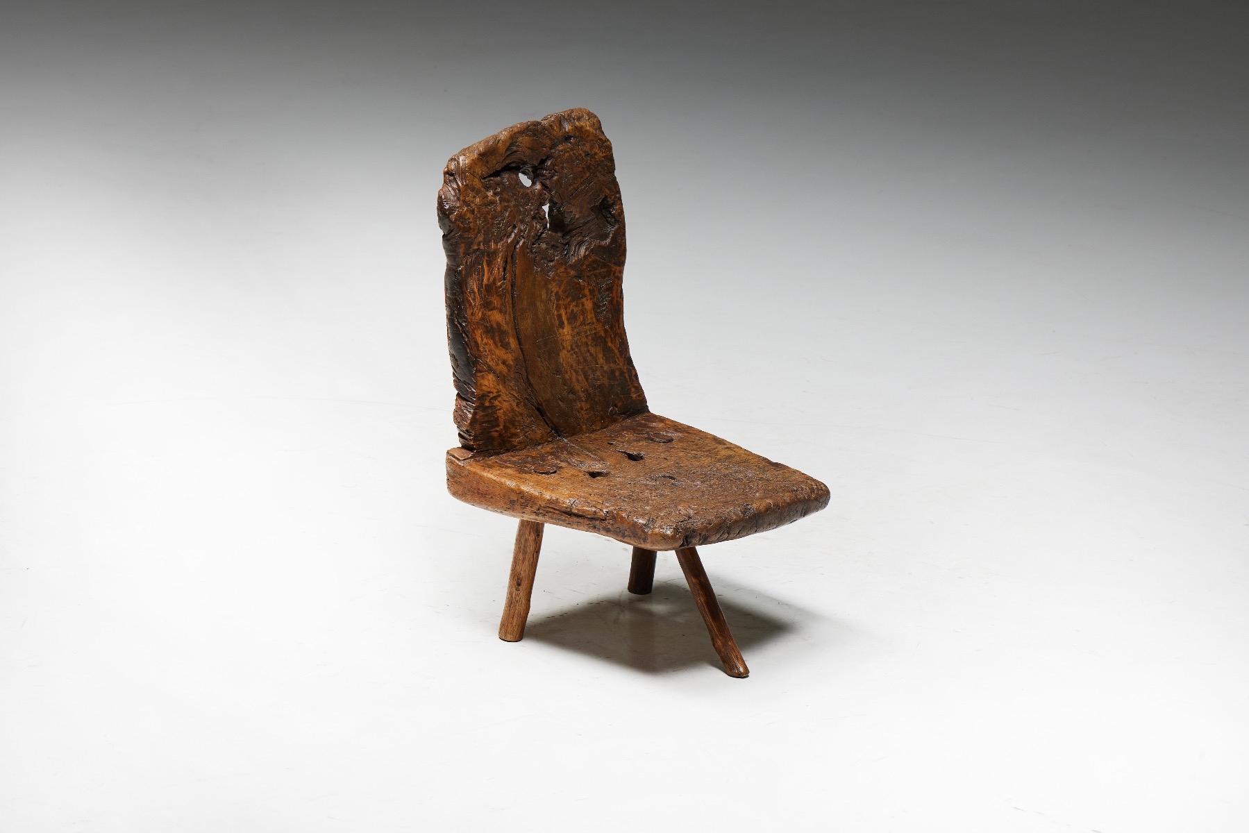 Wabi Sabi Tripod Stool - 1940s