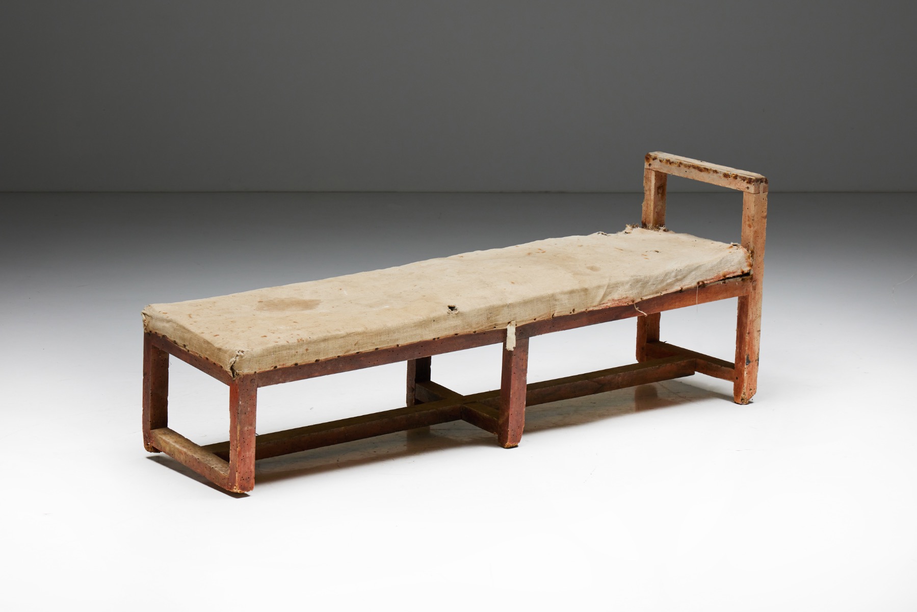 Pair of Rustic Travail Populaire Benches - 19th Century