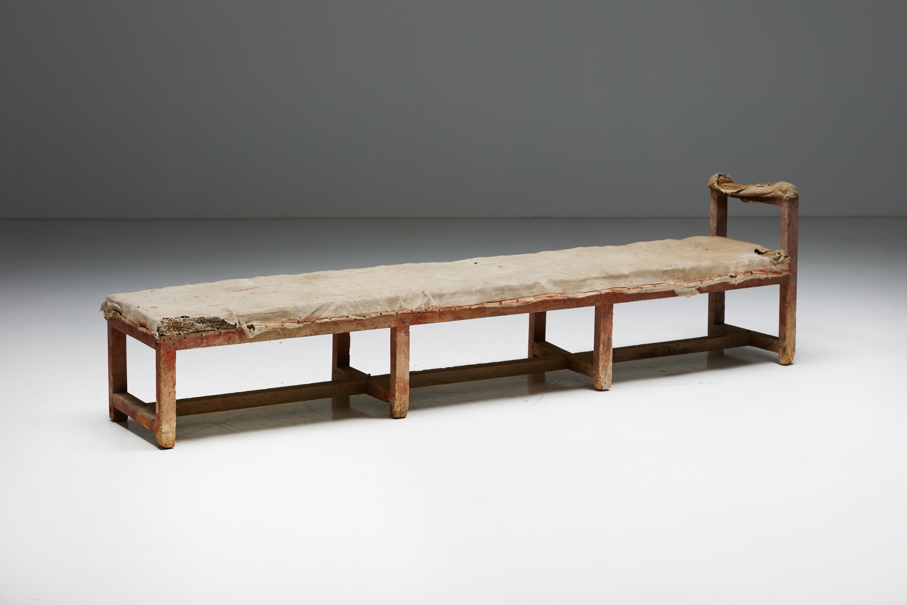 Pair of Rustic Travail Populaire Benches - 19th Century