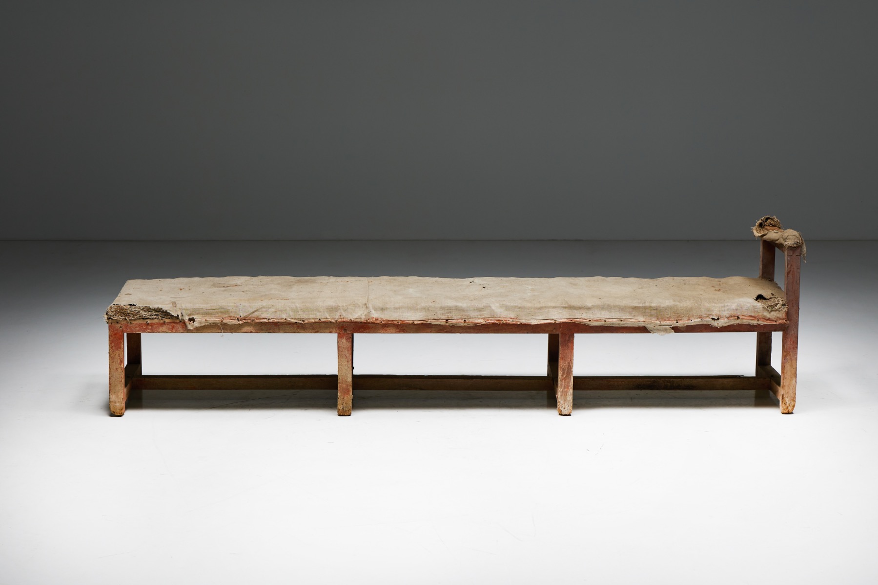 Pair of Rustic Travail Populaire Benches - 19th Century