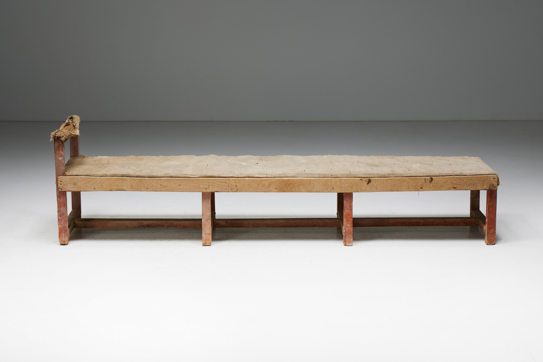 Pair of Rustic Travail Populaire Benches - 19th Century