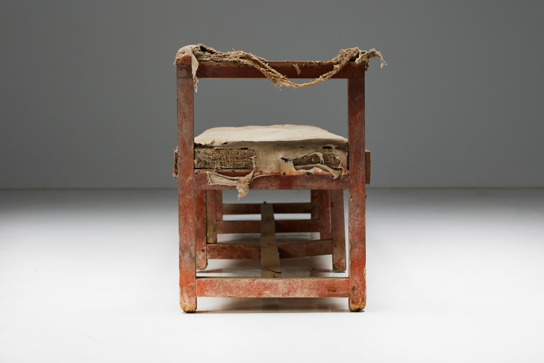 Pair of Rustic Travail Populaire Benches - 19th Century