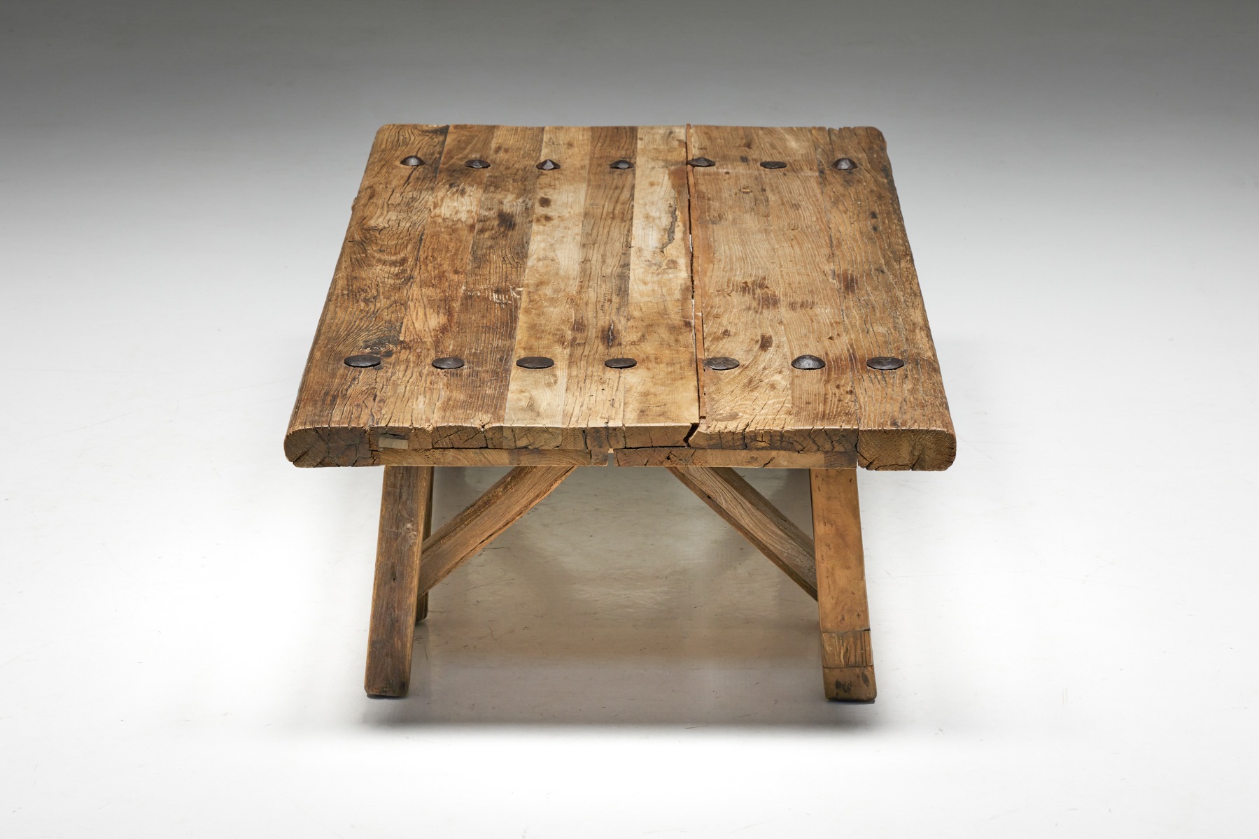 Primitive Coffee Table - 1950s