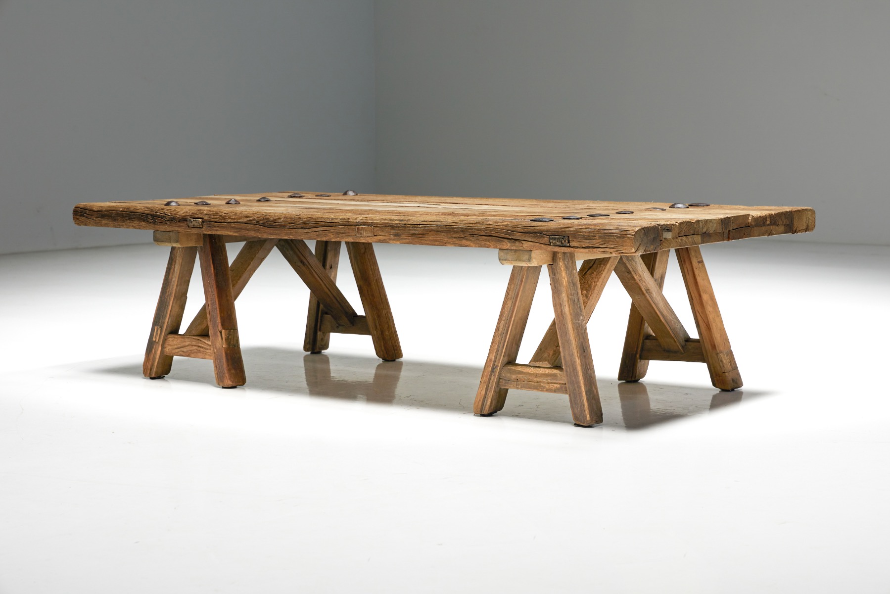 Primitive Coffee Table - 1950s