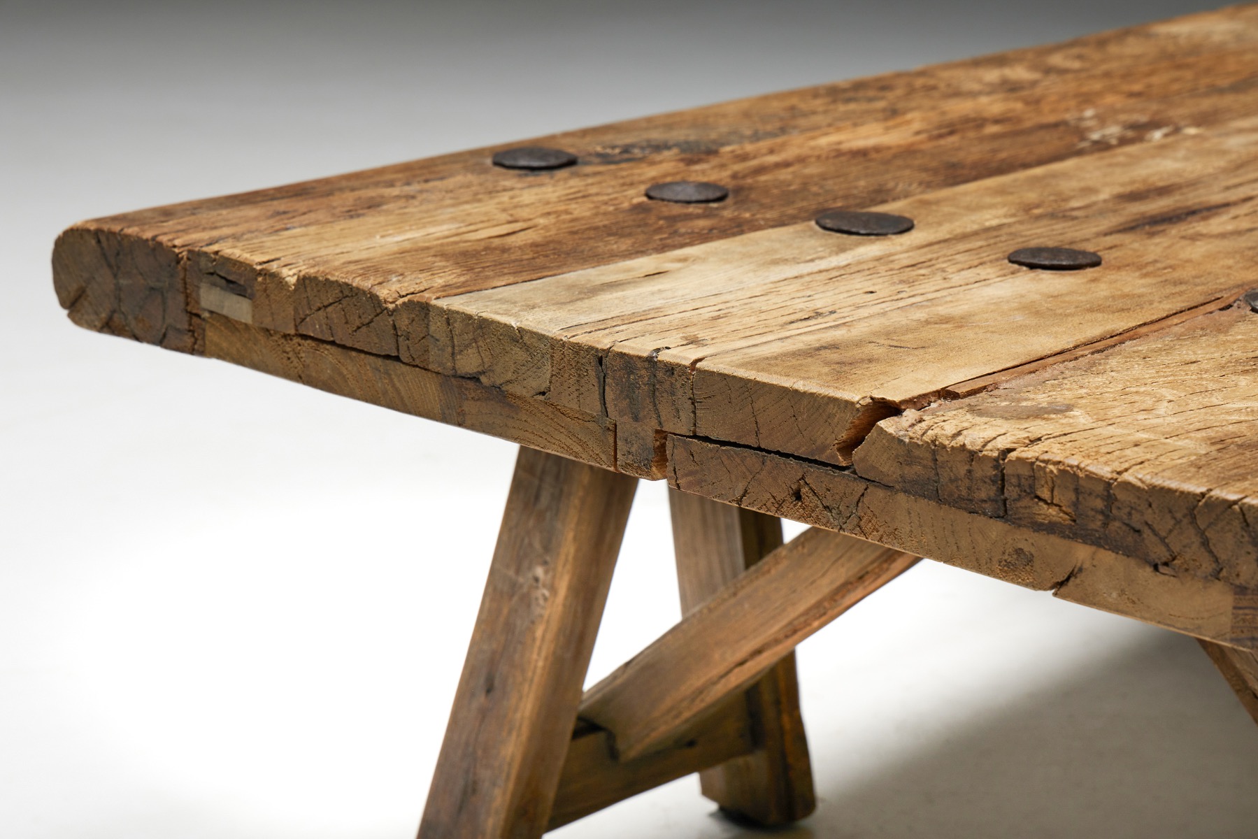Primitive Coffee Table - 1950s
