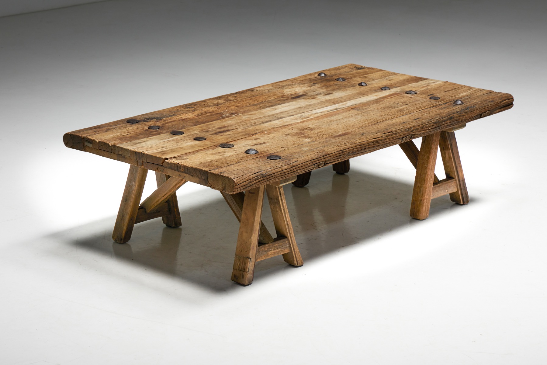 Primitive Coffee Table - 1950s