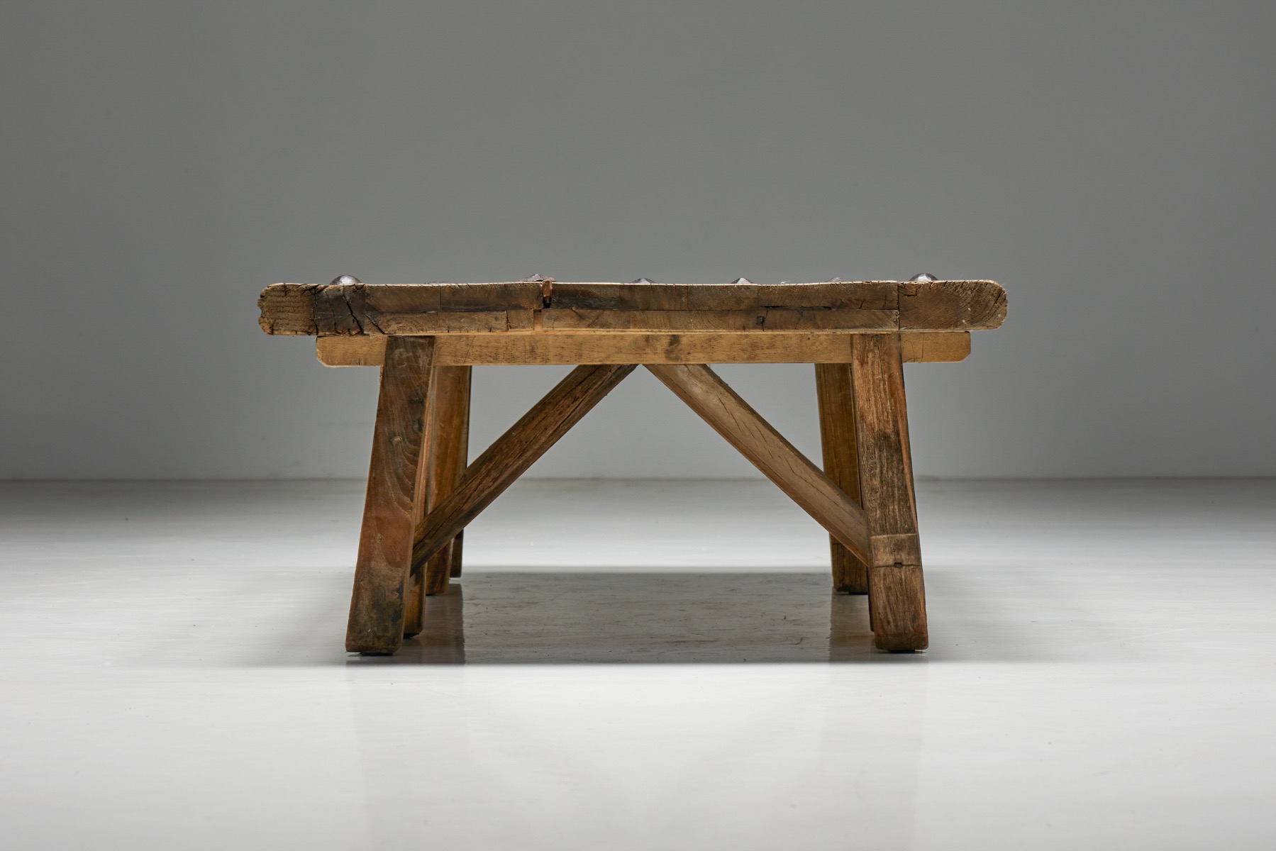 Primitive Coffee Table - 1950s