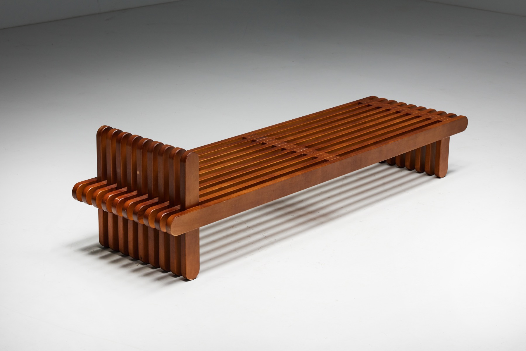 Italian Modern Walnut Daybed - 1960s