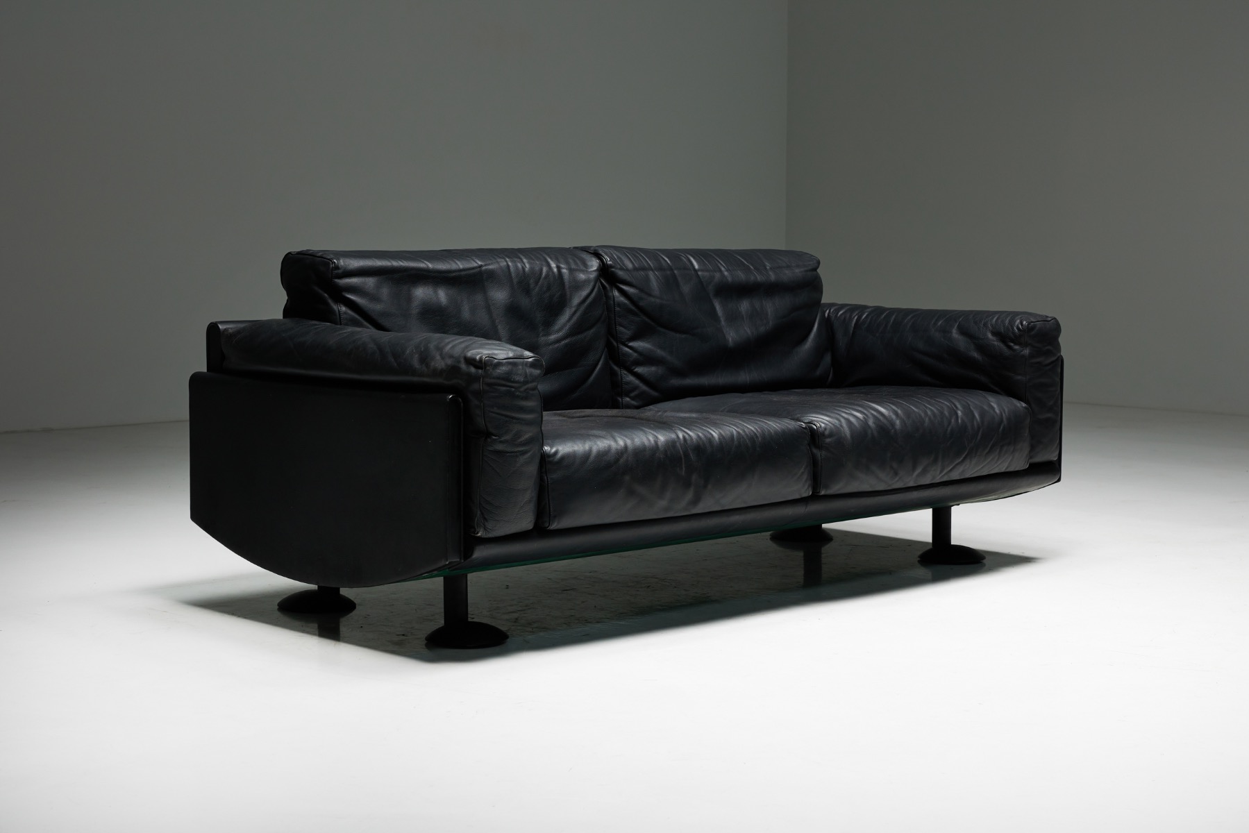 Giulio 2-Seat Sofa by Afra and Tobia Scarpa for Meritalia - 1980s