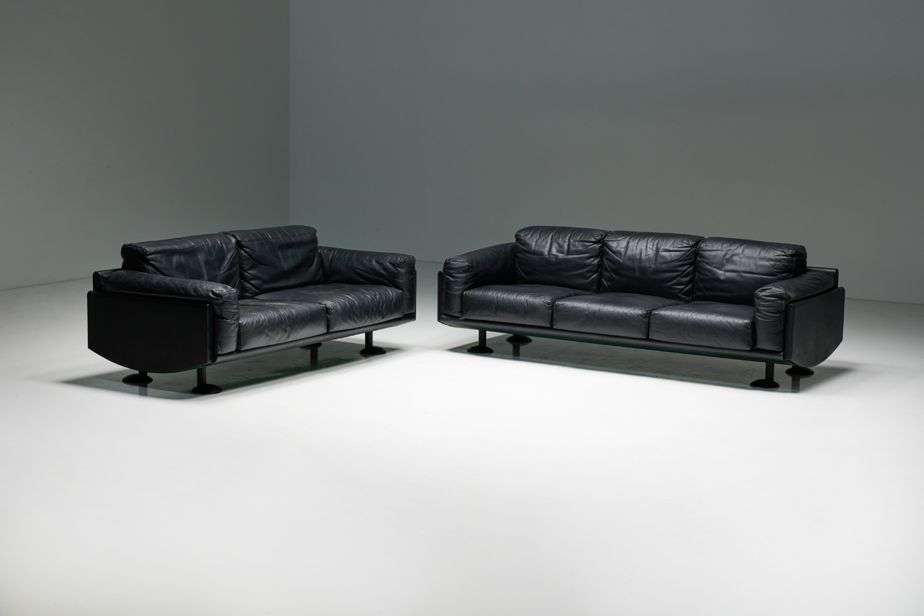 Giulio 2-Seat Sofa by Afra and Tobia Scarpa for Meritalia - 1980s