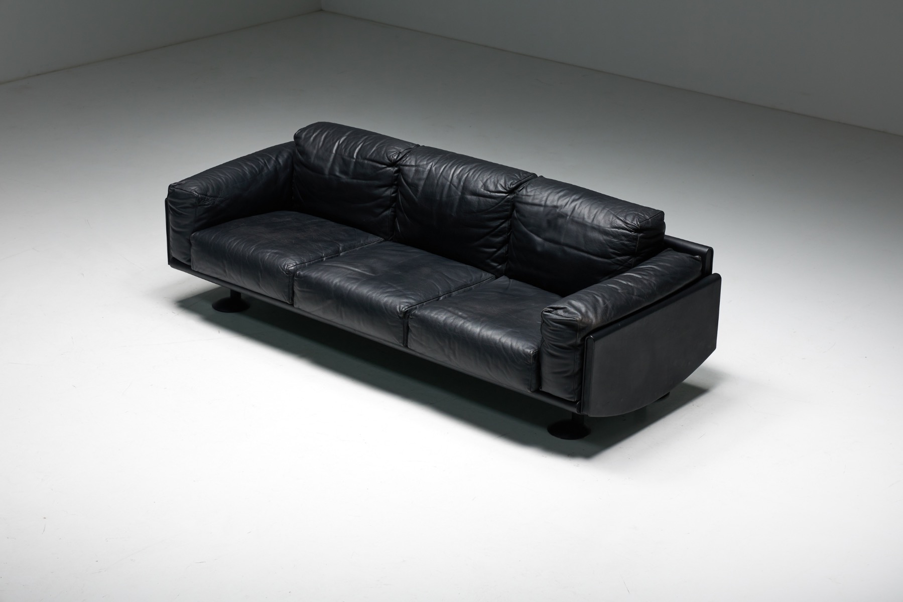 Giulio 3-Seat Sofa by Afra and Tobia Scarpa for Meritalia - 1980s