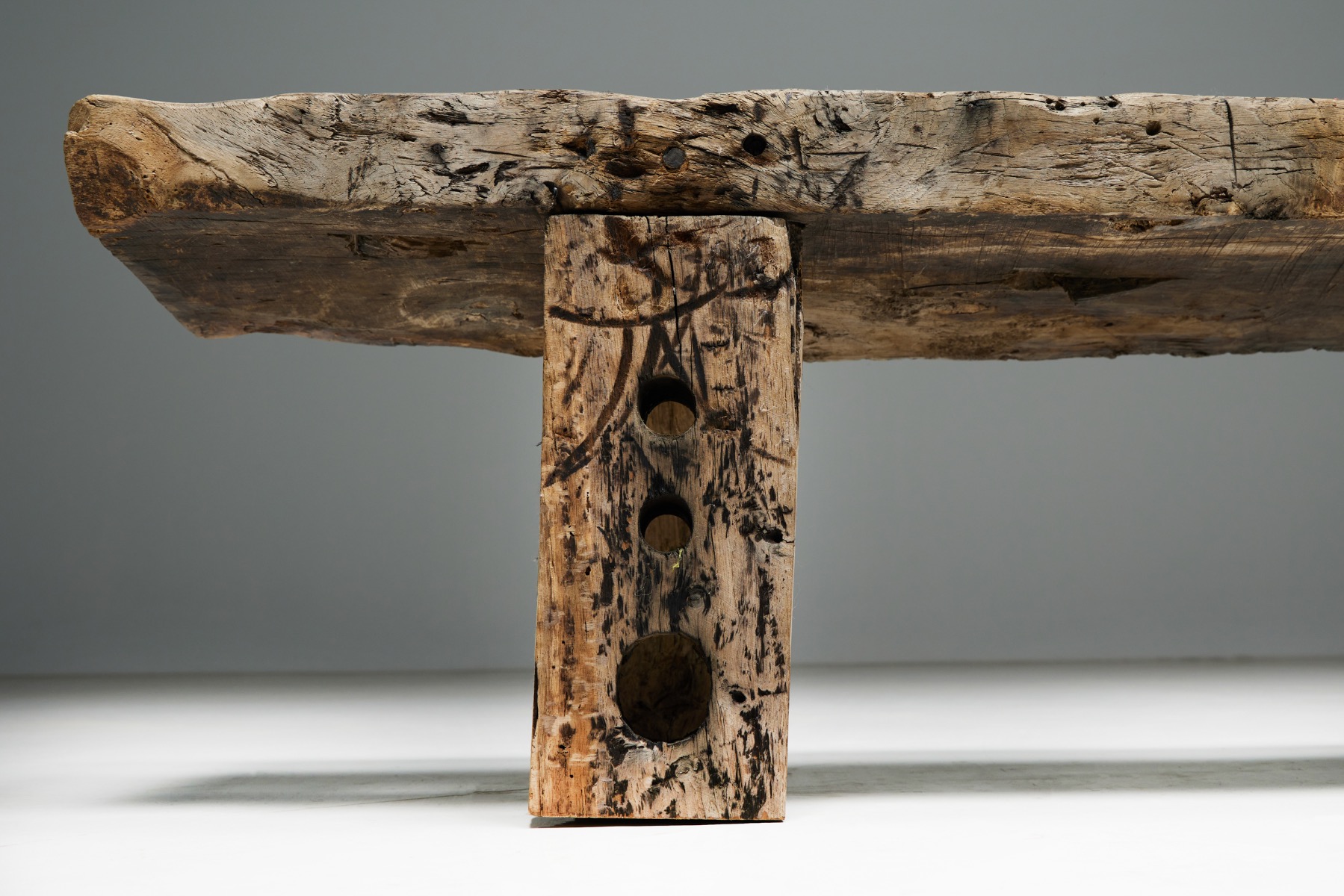 Rustic Wabi Sabi Bench - Early 20th Century