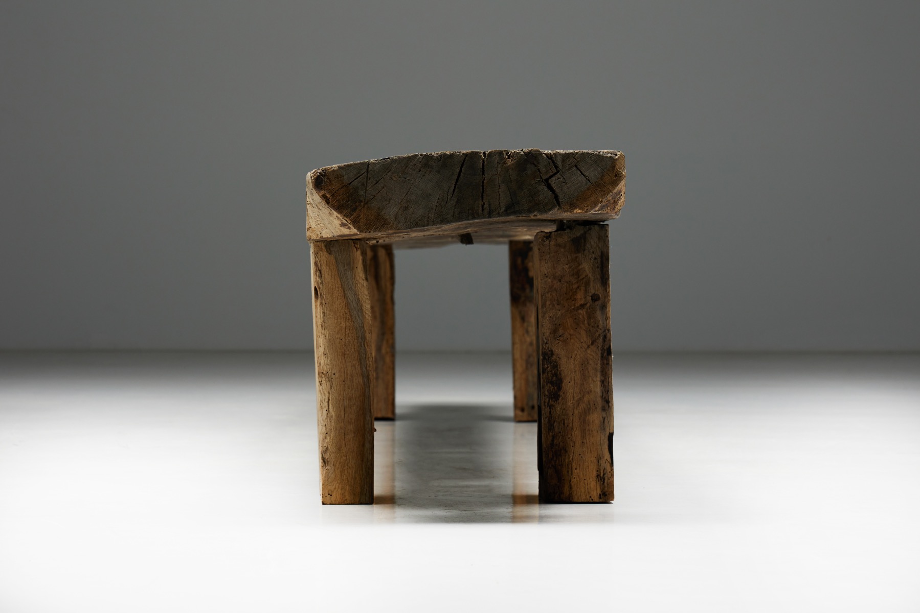 Rustic Wabi Sabi Bench - Early 20th Century
