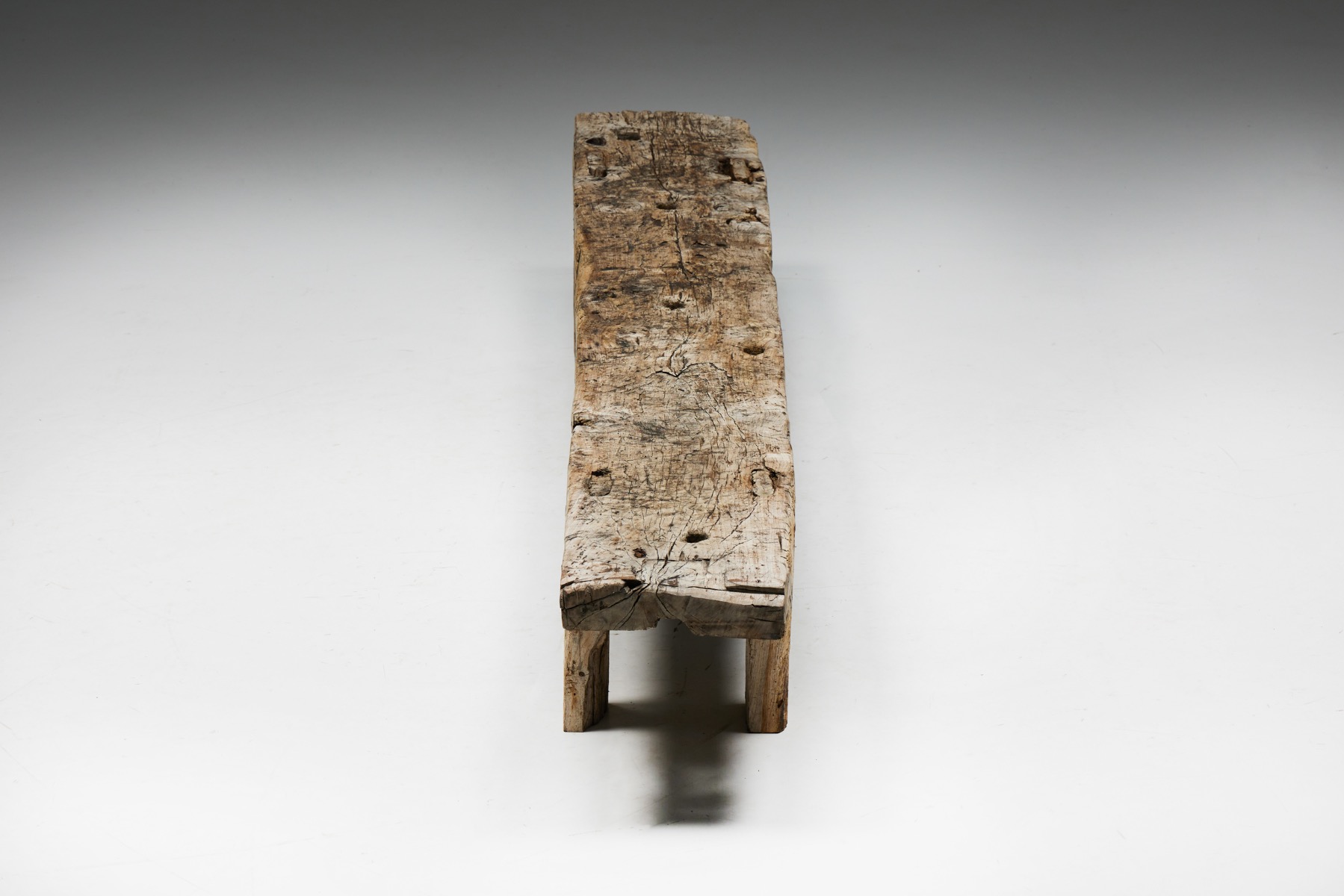 Rustic Wabi Sabi Bench - Early 20th Century