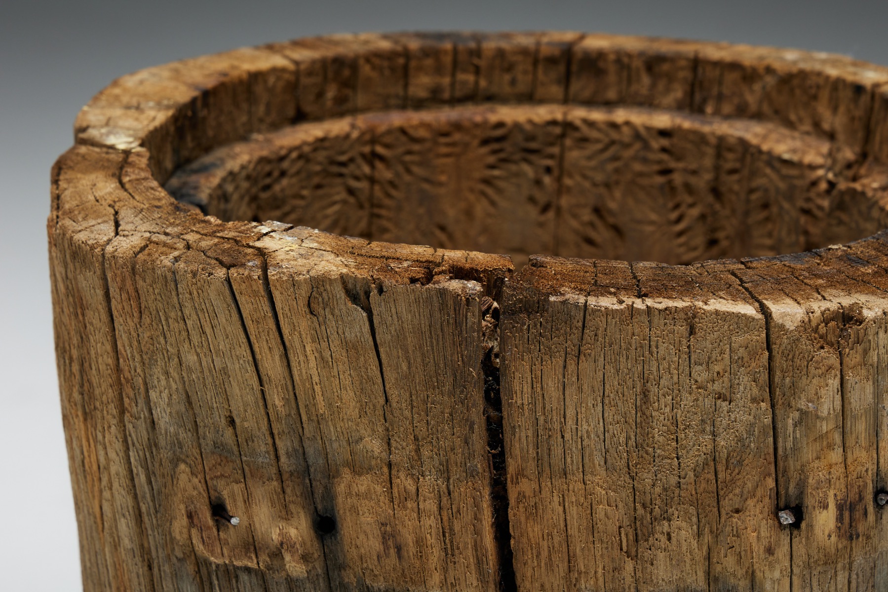 Brutalist Travail Populaire Side Table - Early 20th Century