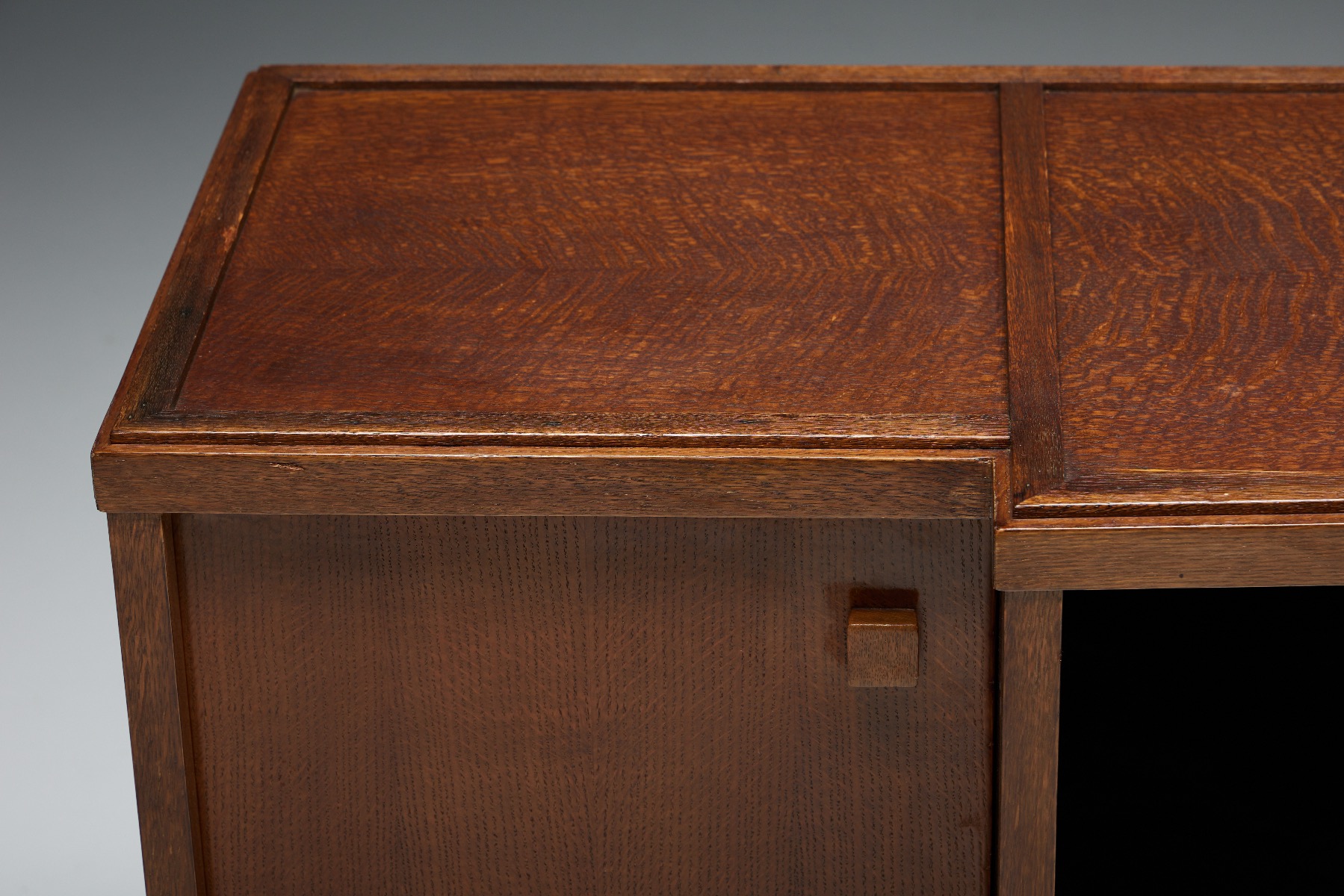 Credenza in Wood & Onyx by Emiel Veranneman - 1950s