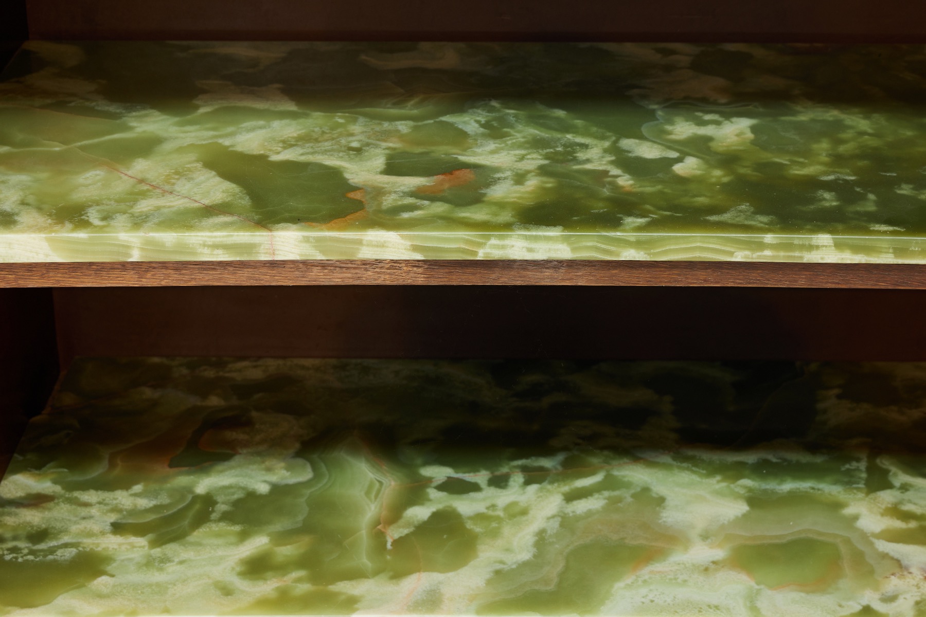 Credenza in Wood & Onyx by Emiel Veranneman - 1950s