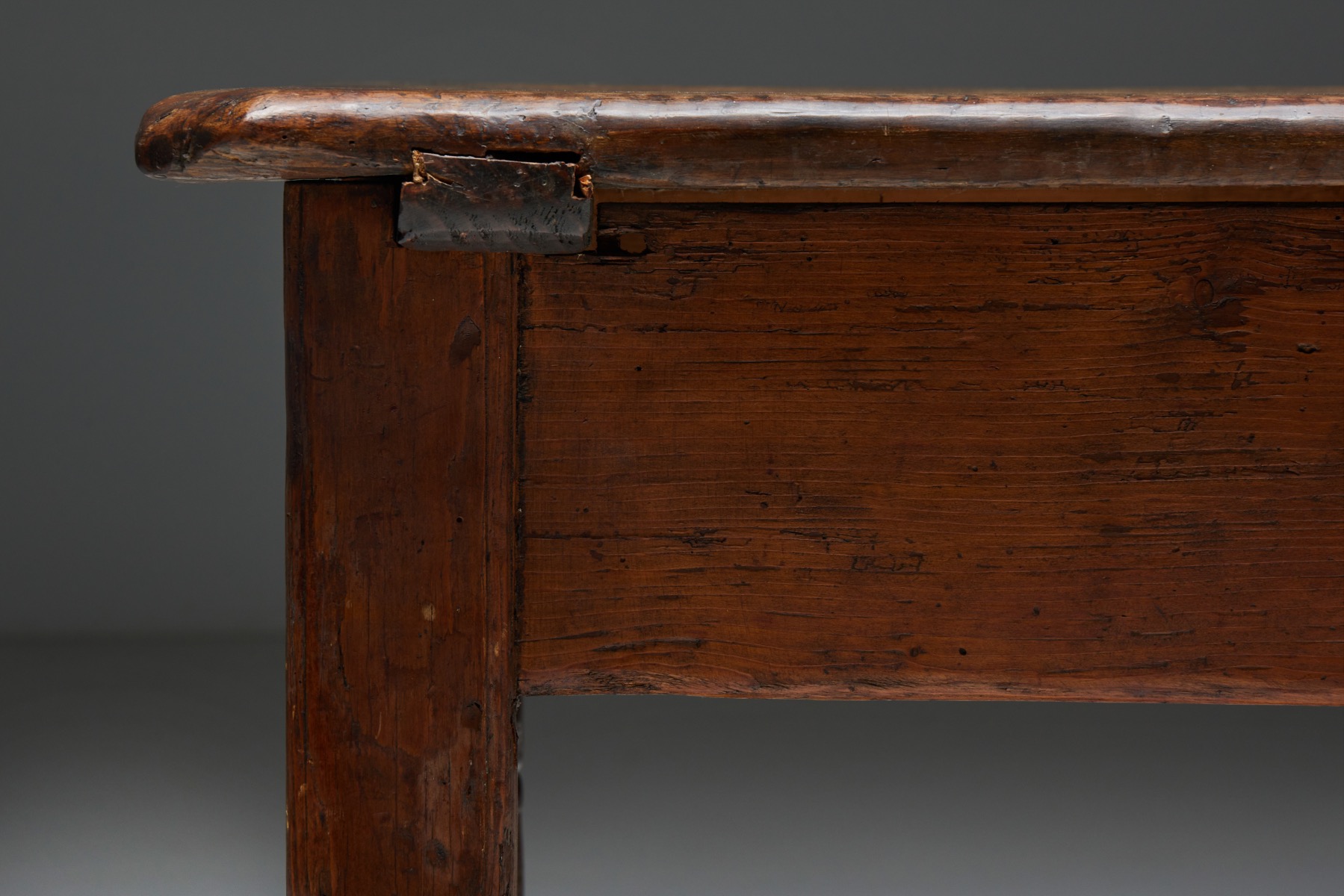 Rustic Art Populaire Writing Table - Early 20th Century