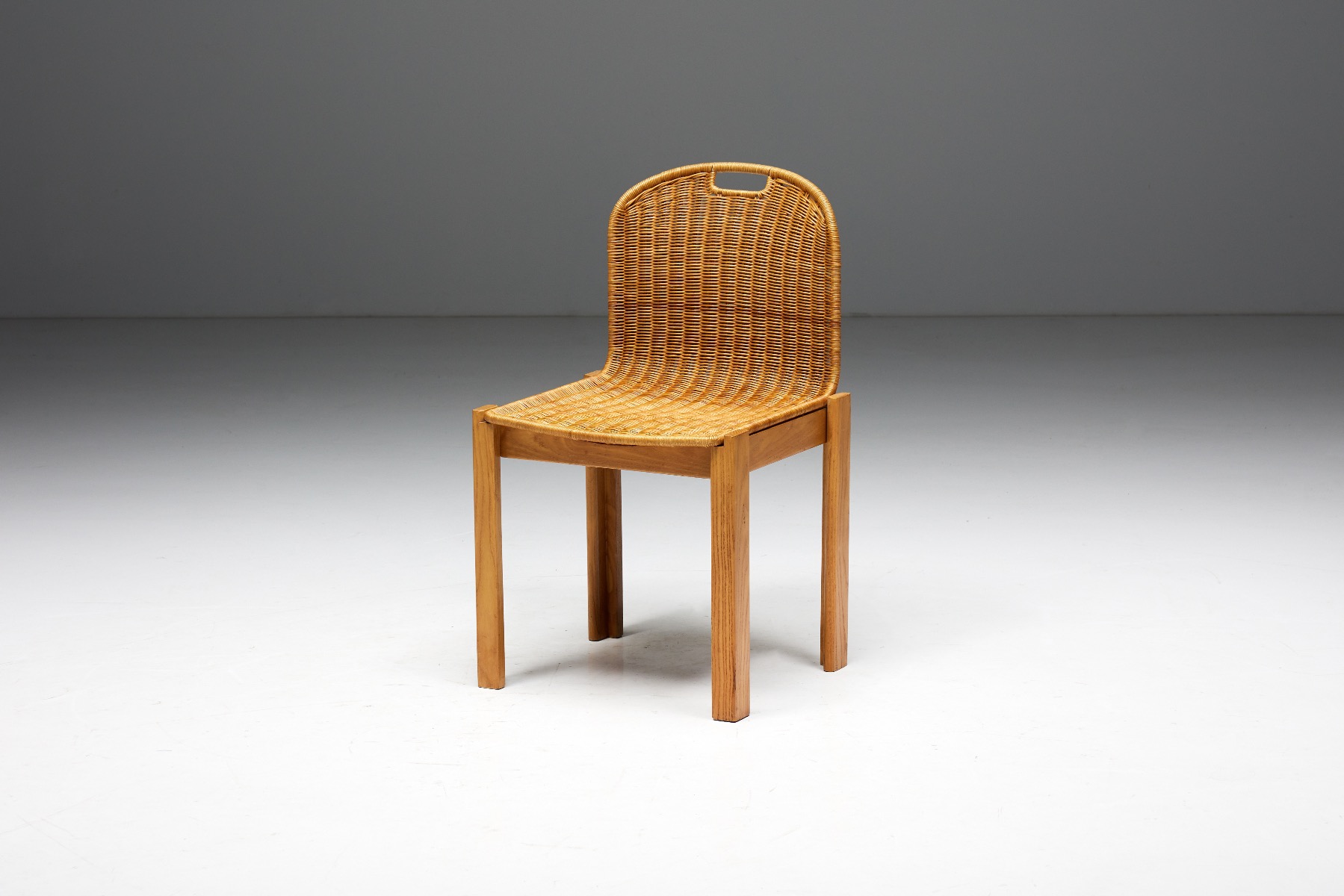 Dining Chairs in the Style of Afra & Tobia Scarpa - 1980s