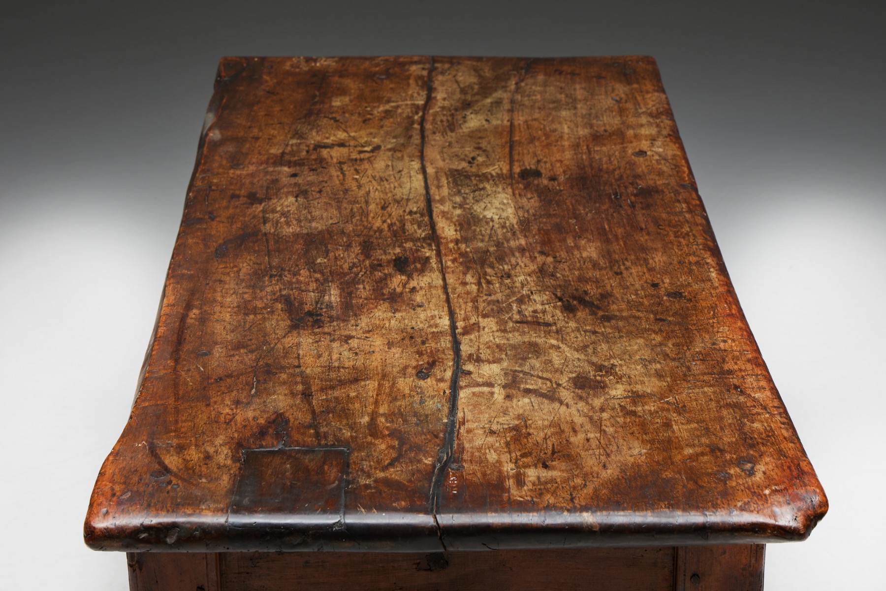 Rustic Art Populaire Writing Table - Early 20th Century
