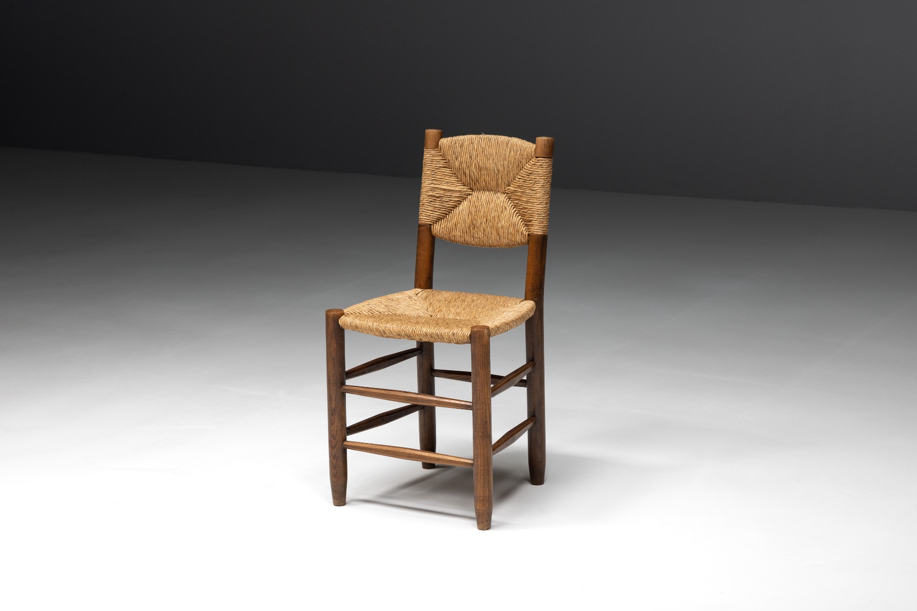"Bauche" Dining Chairs by Charlotte Perriand for Steph Simon - 1950s