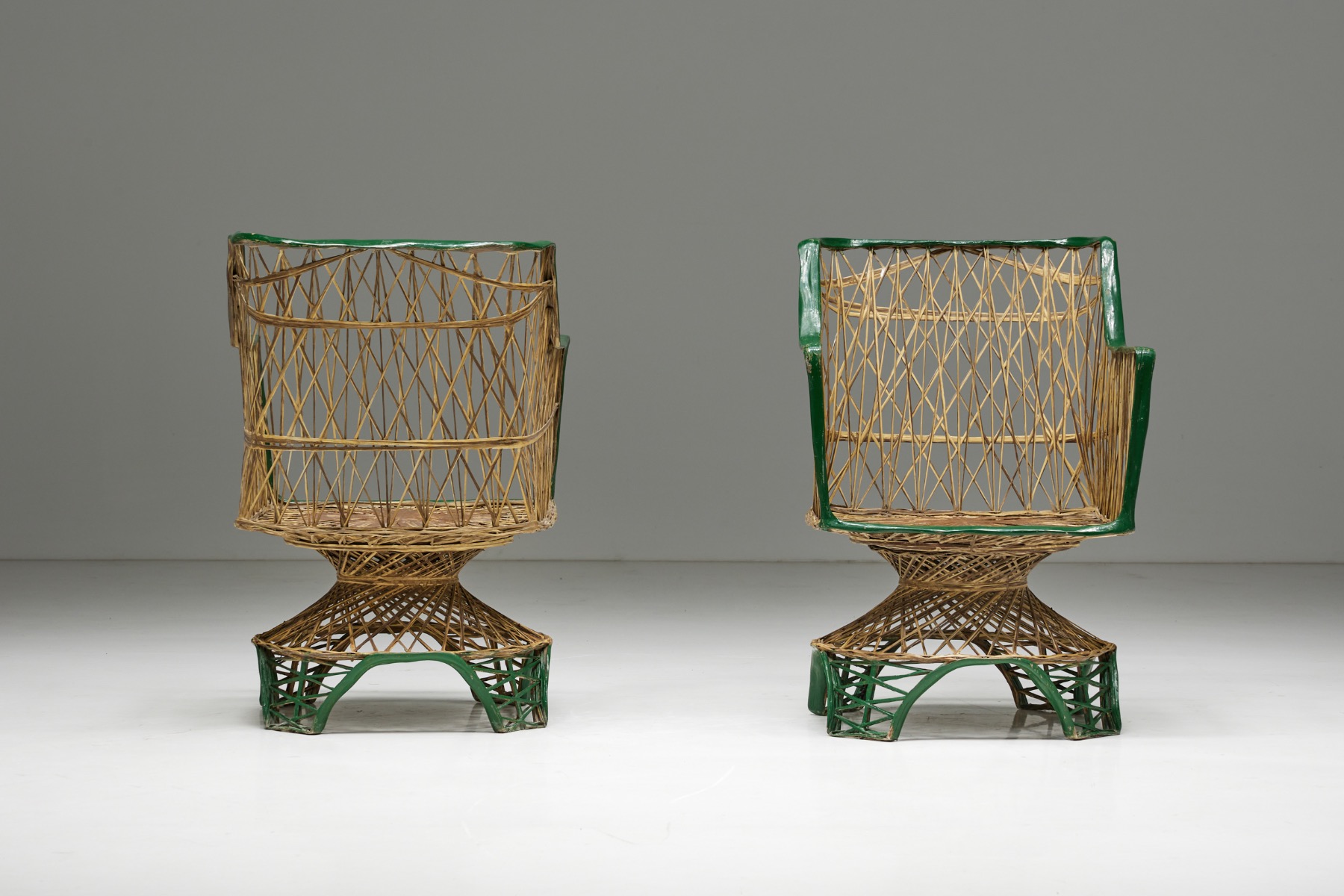 Rare Italian Patio Dining Set for Bonacina - 1970s