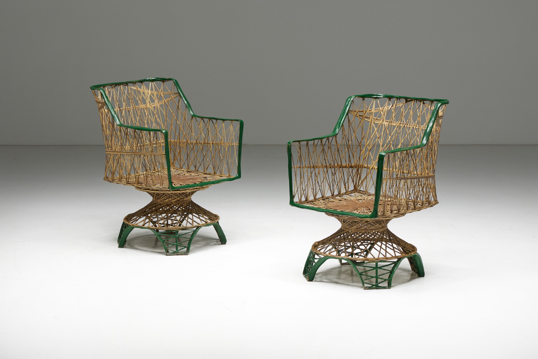 Rare Italian Patio Dining Set for Bonacina - 1970s