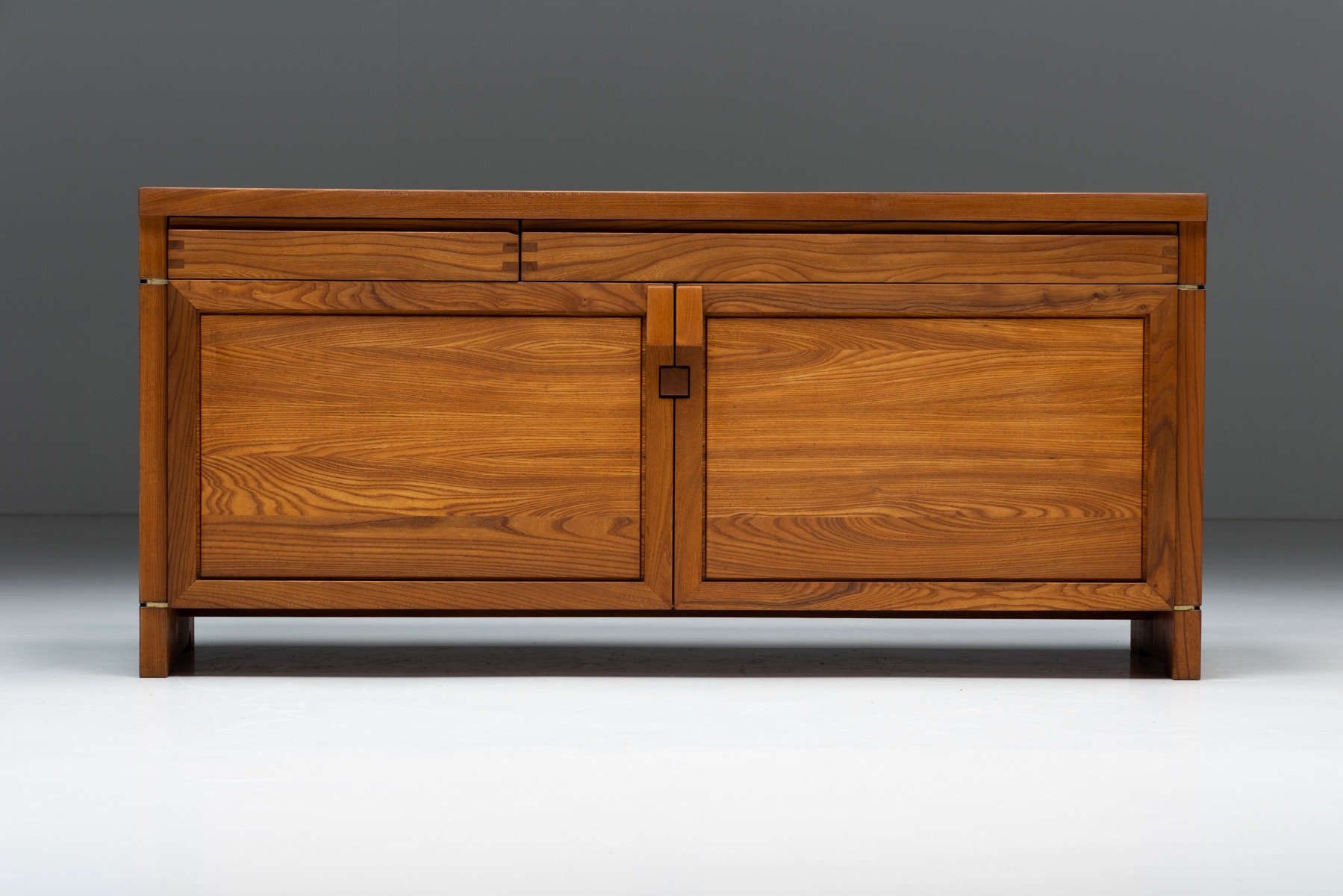 Crafted Cabinet by Pierre Chapo - 1960s