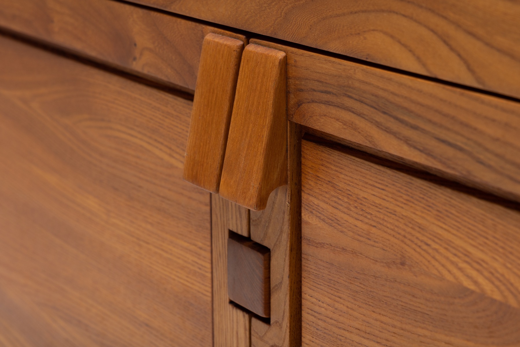 Crafted Cabinet by Pierre Chapo - 1960s