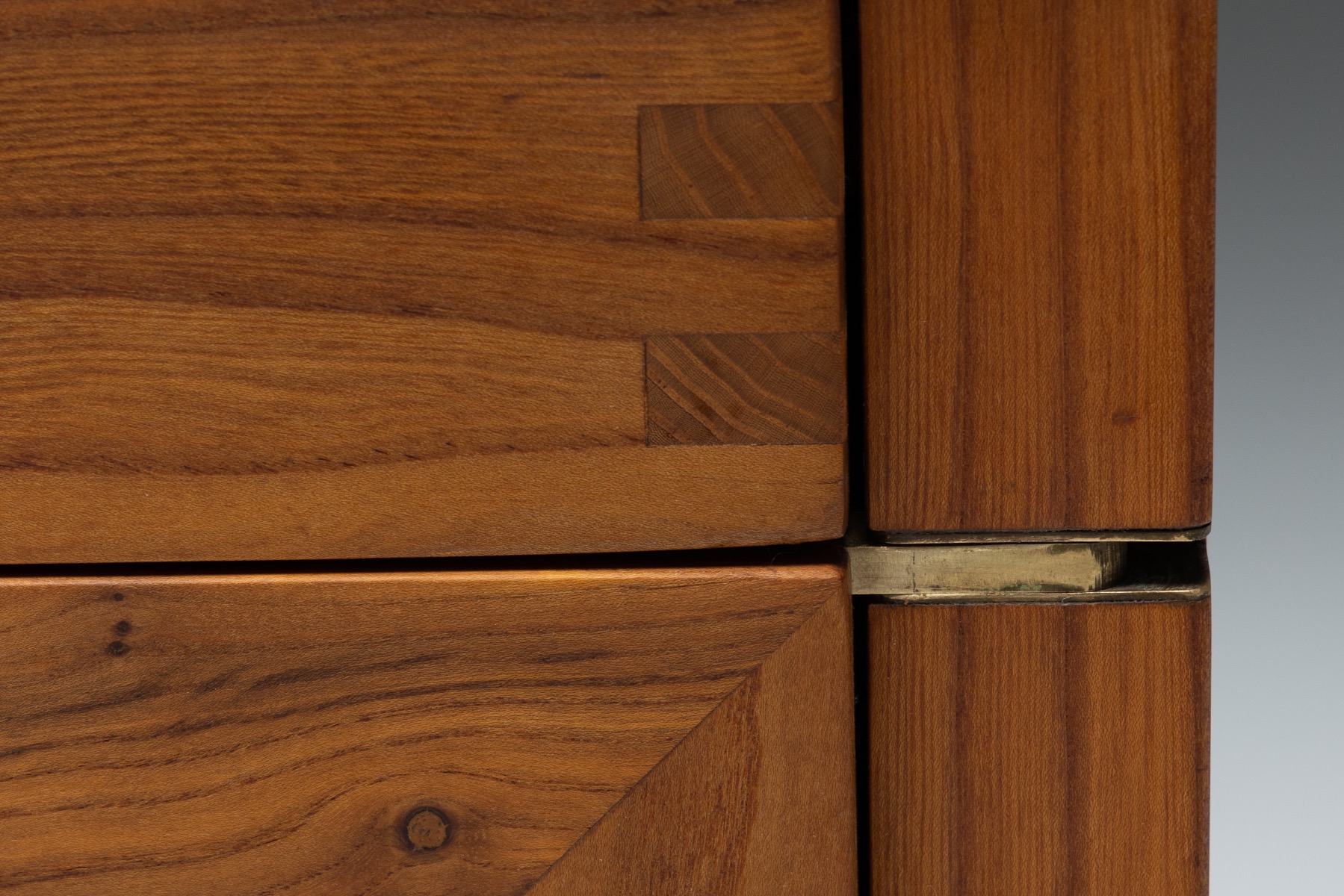Crafted Cabinet by Pierre Chapo - 1960s