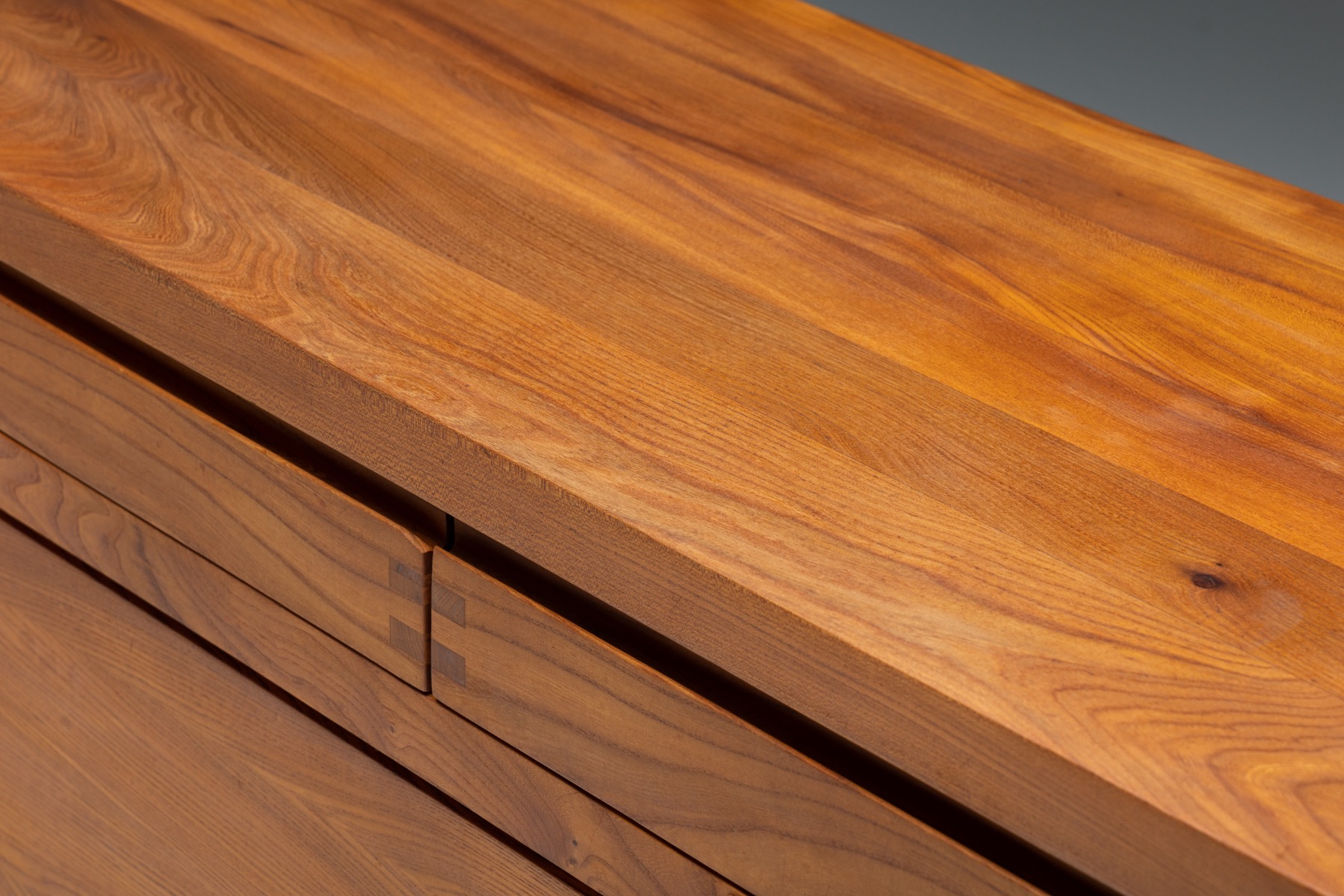 Crafted Cabinet by Pierre Chapo - 1960s