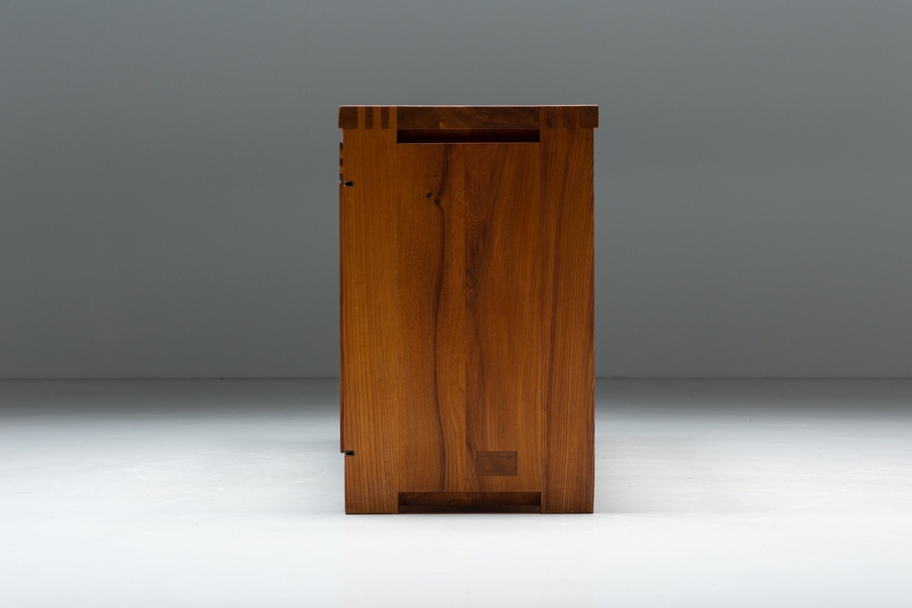 Crafted Cabinet by Pierre Chapo - 1960s