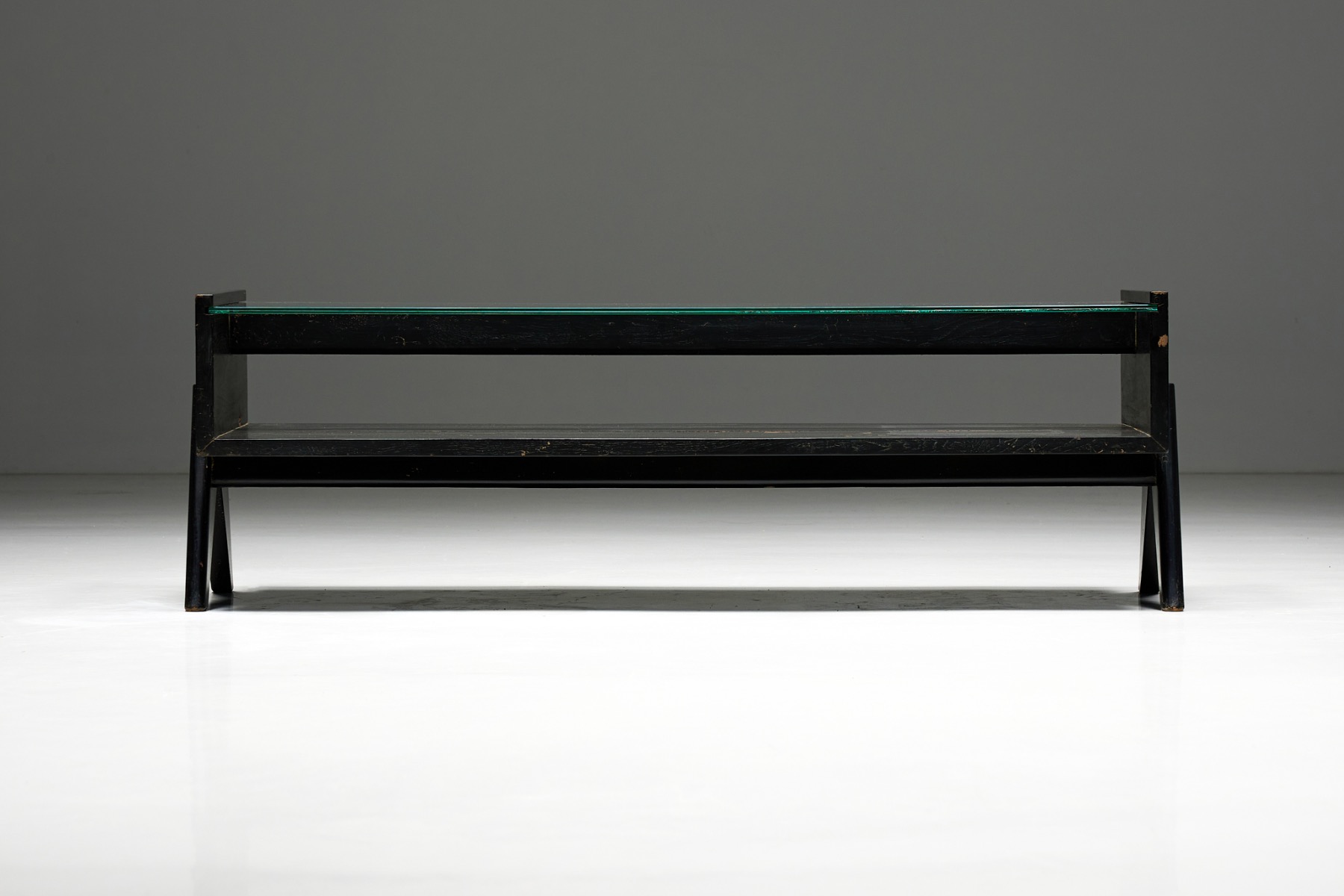 Teak Coffee Table PJ-TB-05-B by Pierre Jeanneret - 1960s 